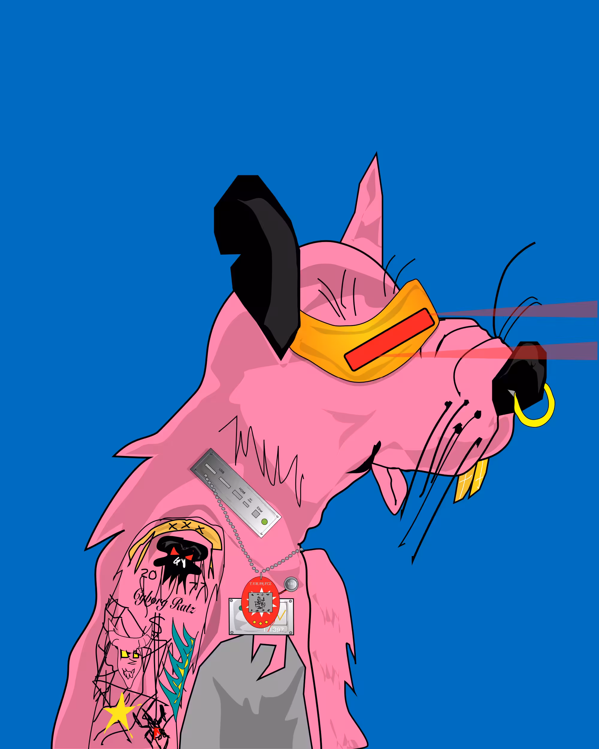 🤖 Cyborg RATZ 🐀 #450