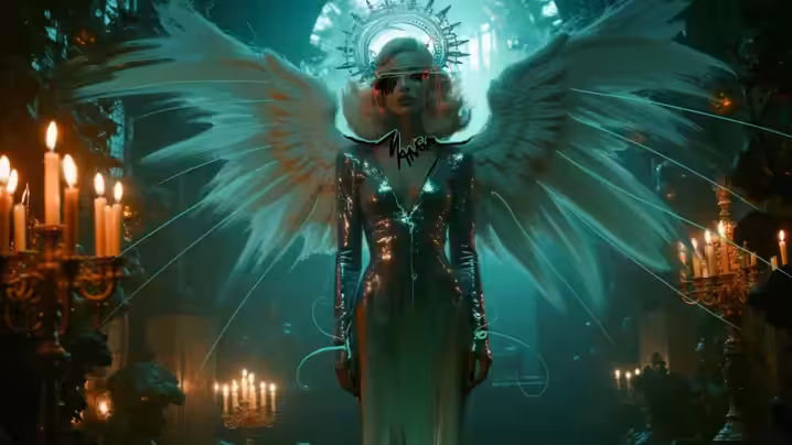 PORCELAIN ANDROID - THE MANGA MACHINE: GREEN MANGA BIRD WOMAN