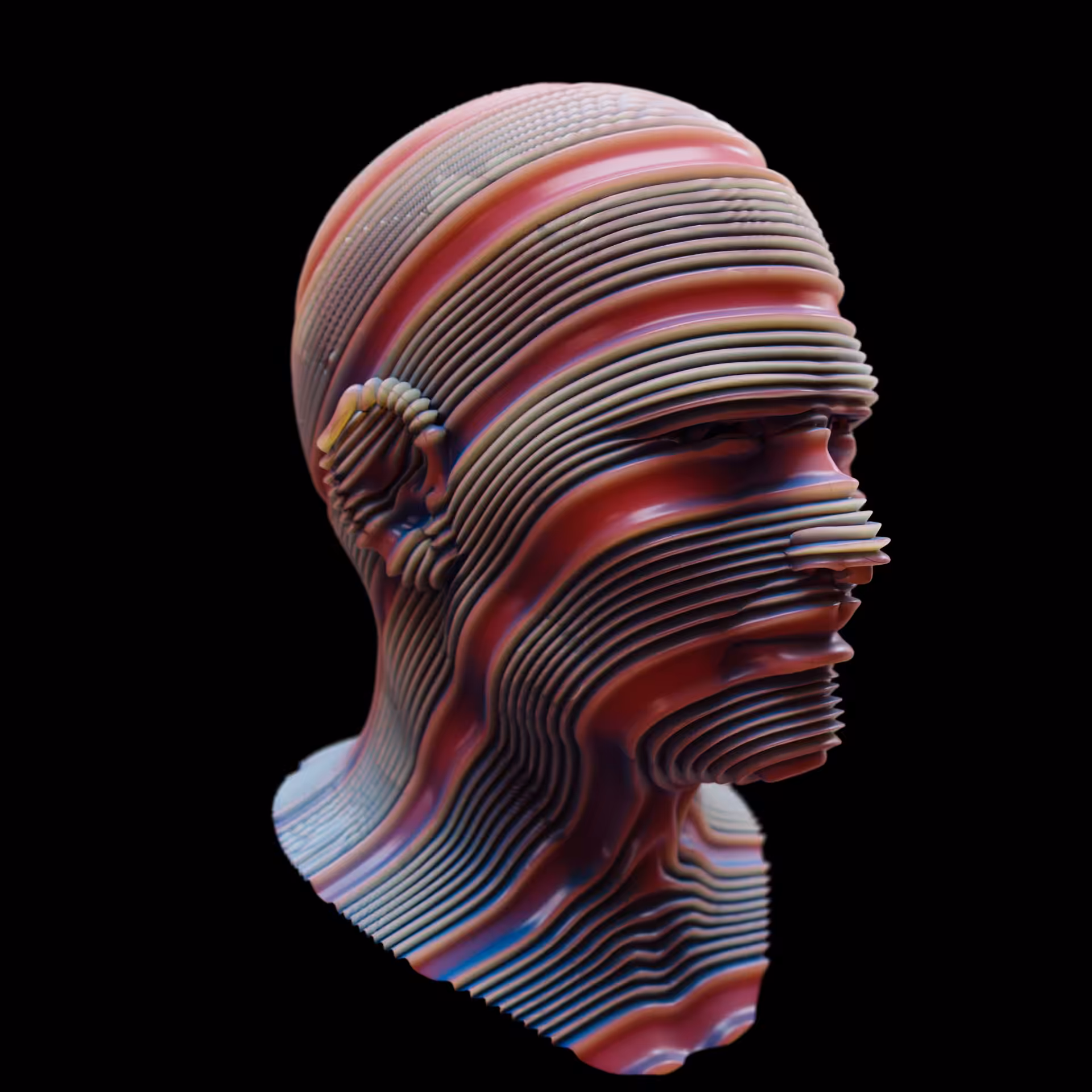 Glitched Portrait 02