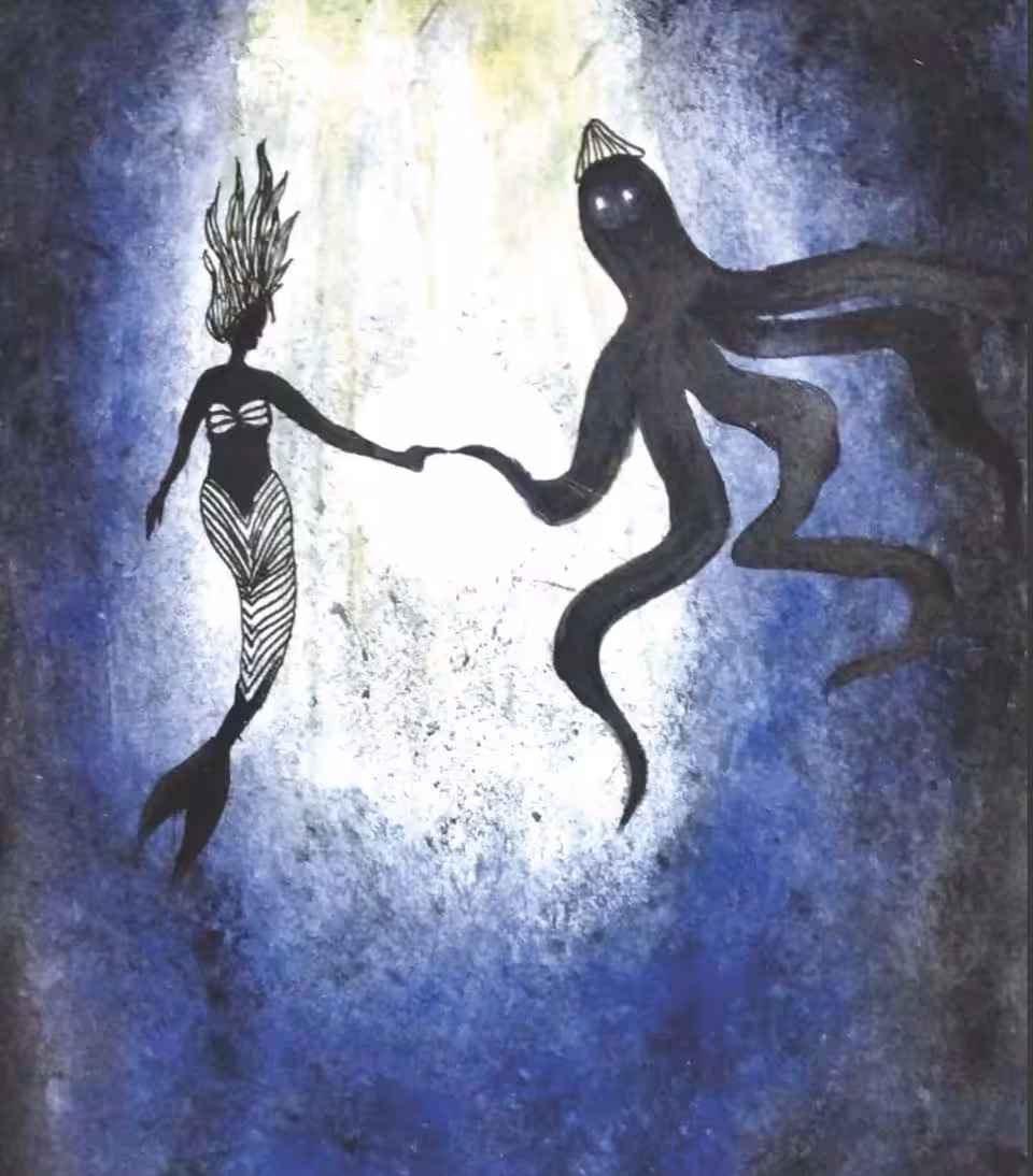Squid and Mermaid