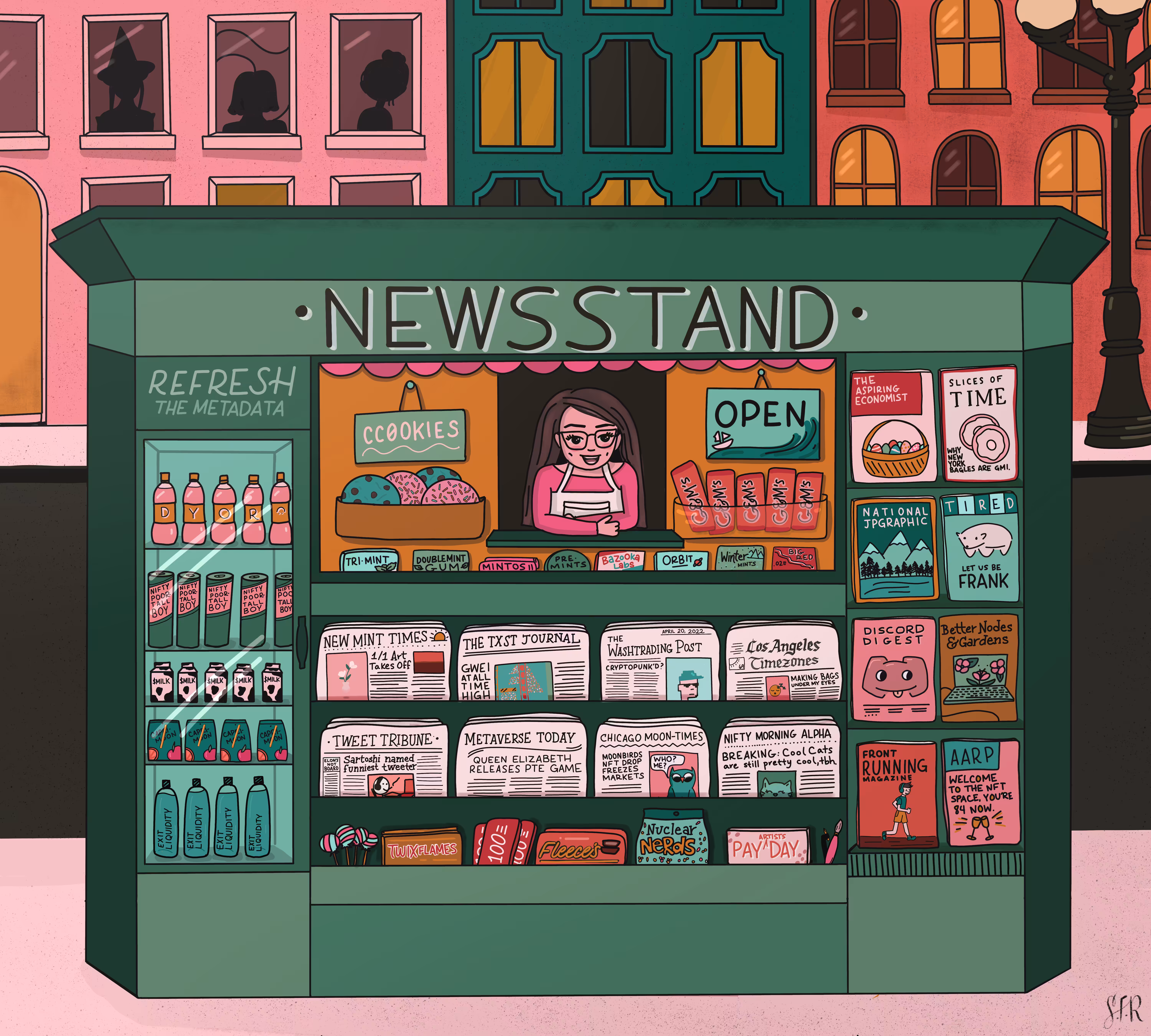 Non-Fungible Newsstand
