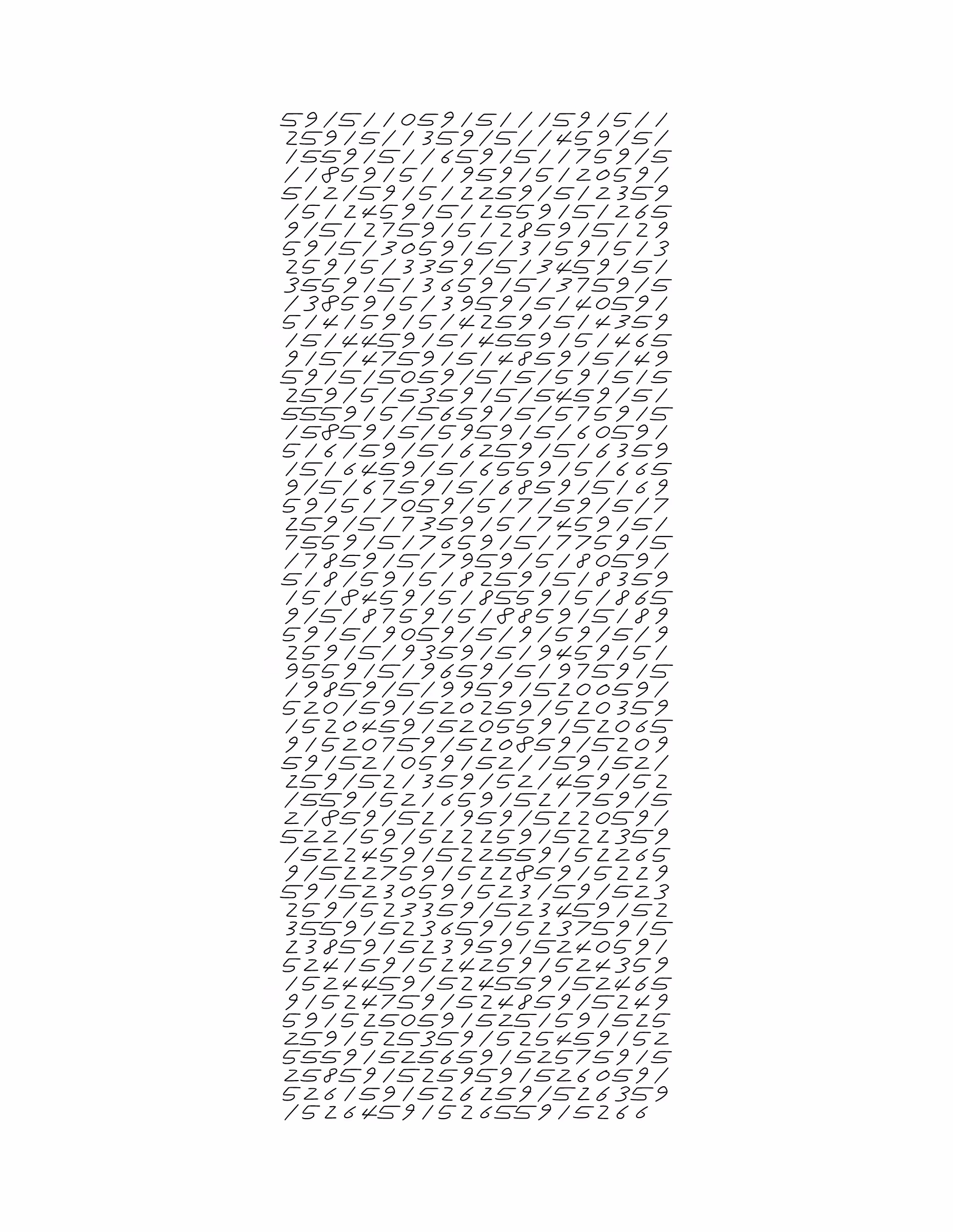 Endless (5,607,250 to Infinity) #1047