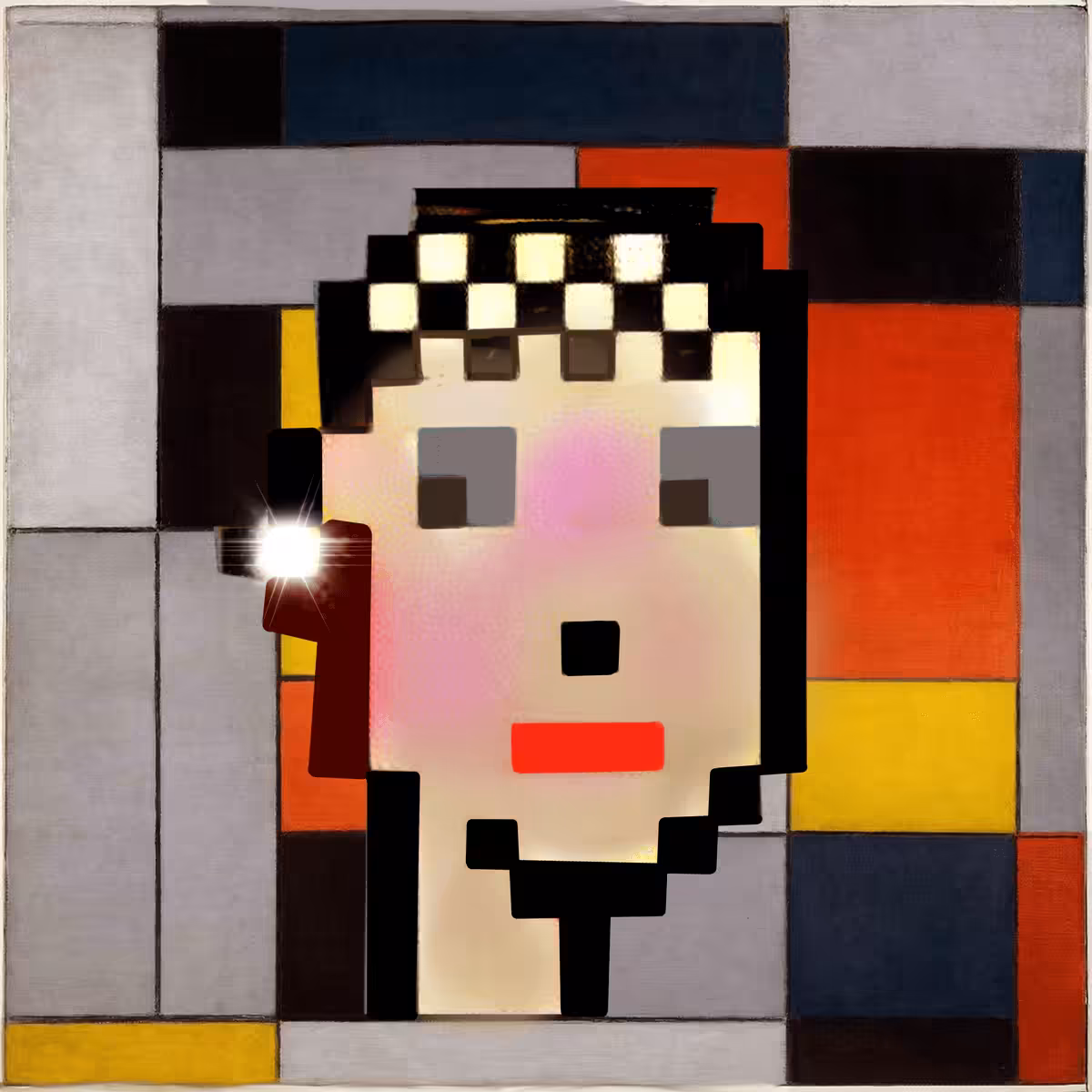 Mondrian Punks #009