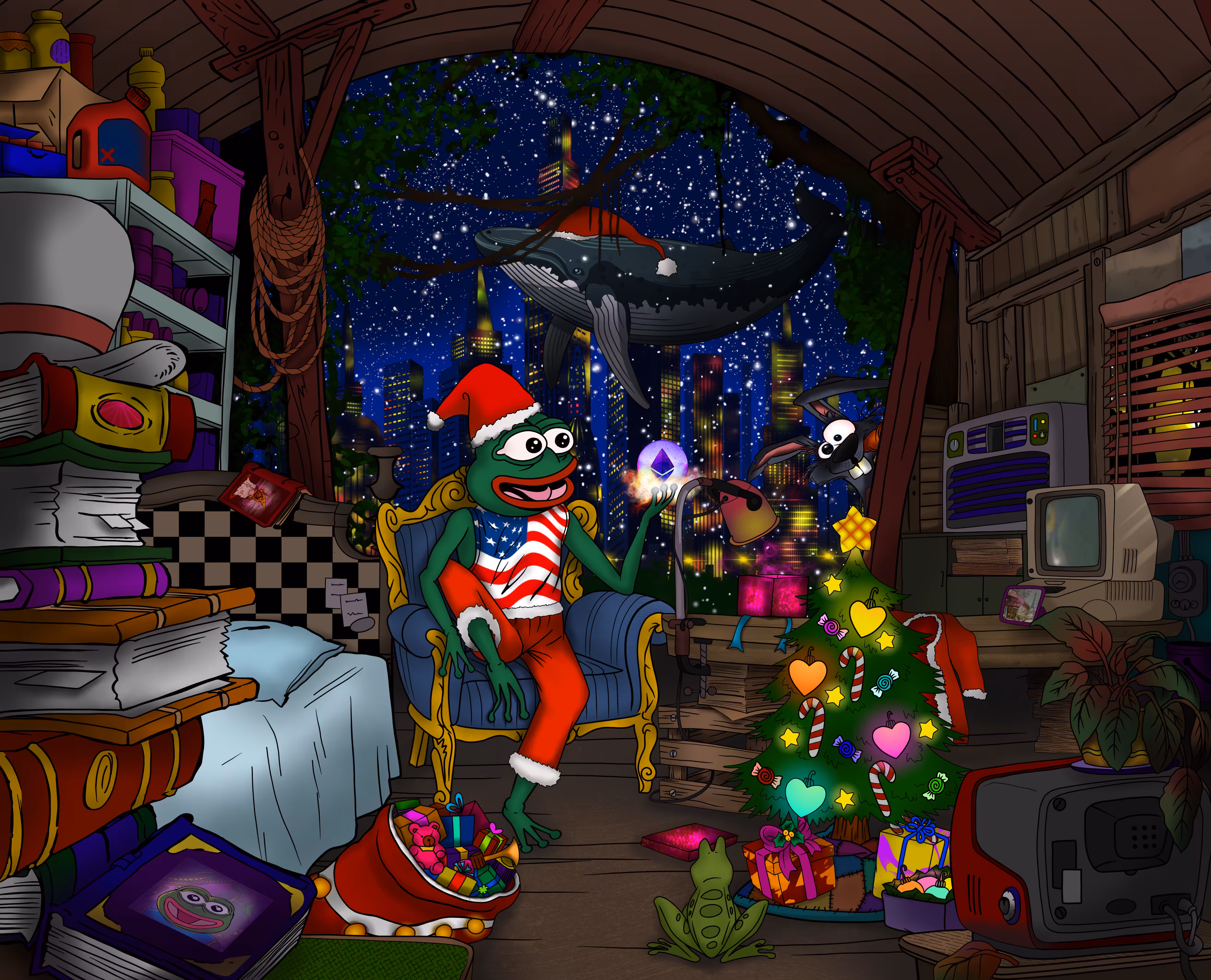 🐸Pepe In Christmas Festival🎅