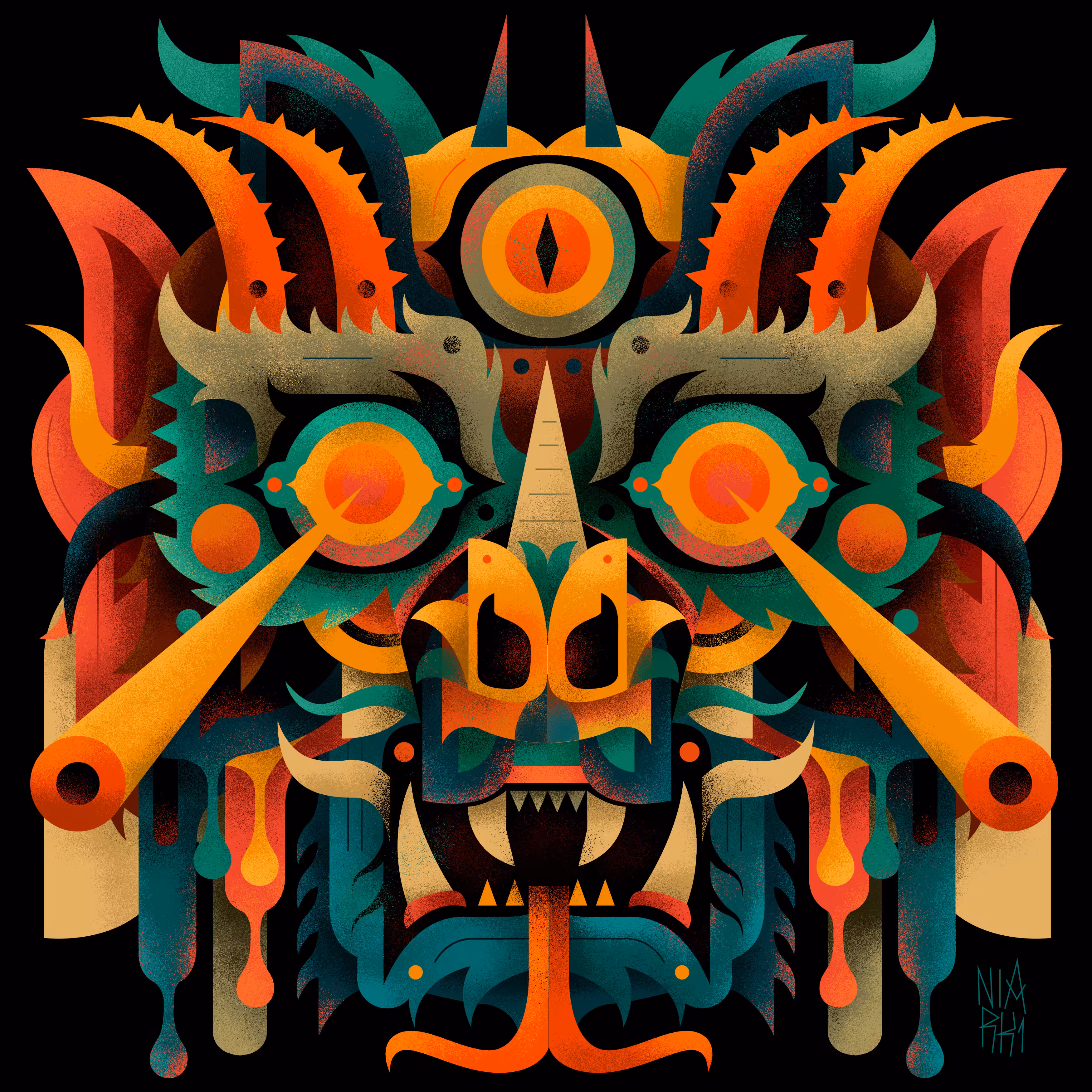 Monster head #4
