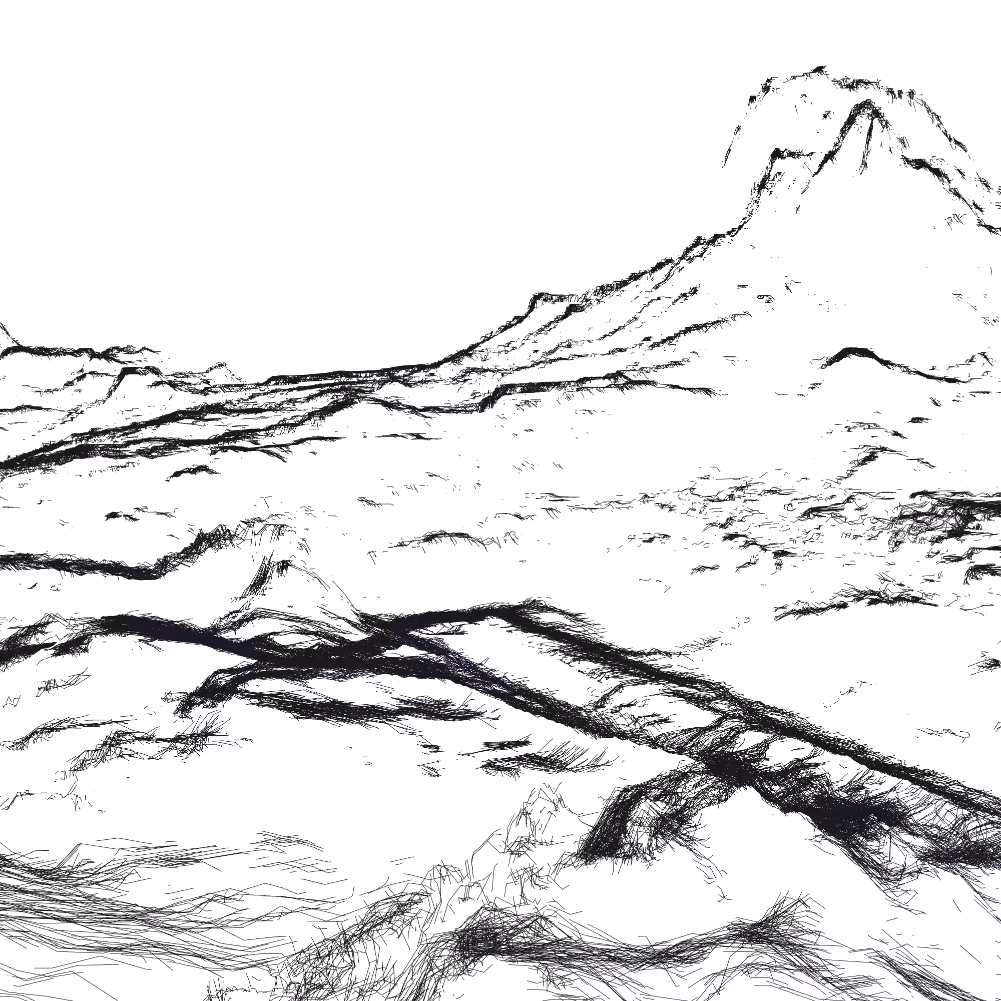 Ridge Scribbles #197