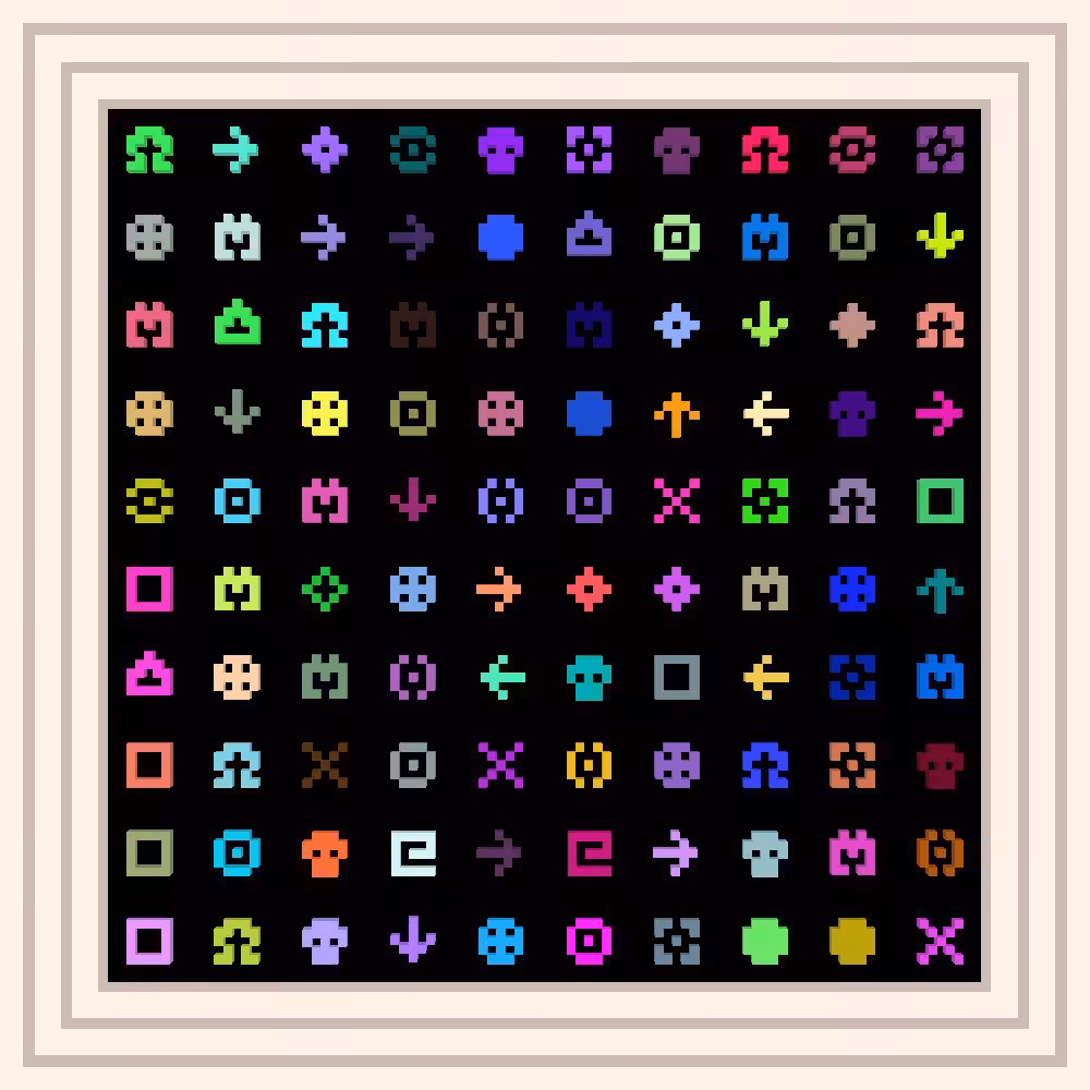 art :: Procedural Symbols #76/1000