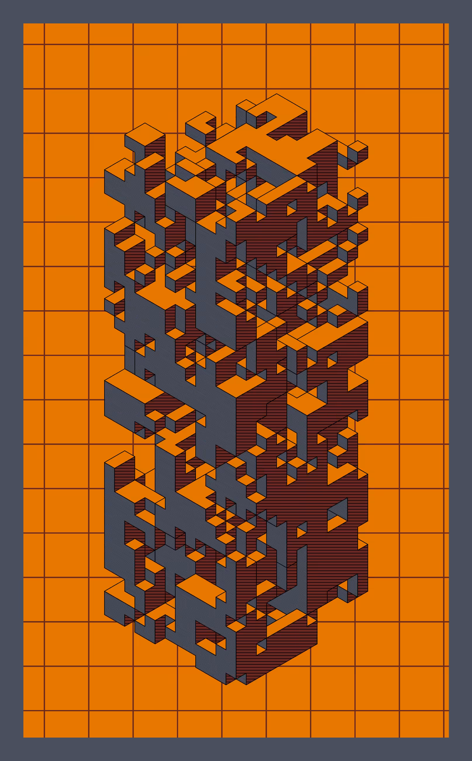 Corroding Cubes #3