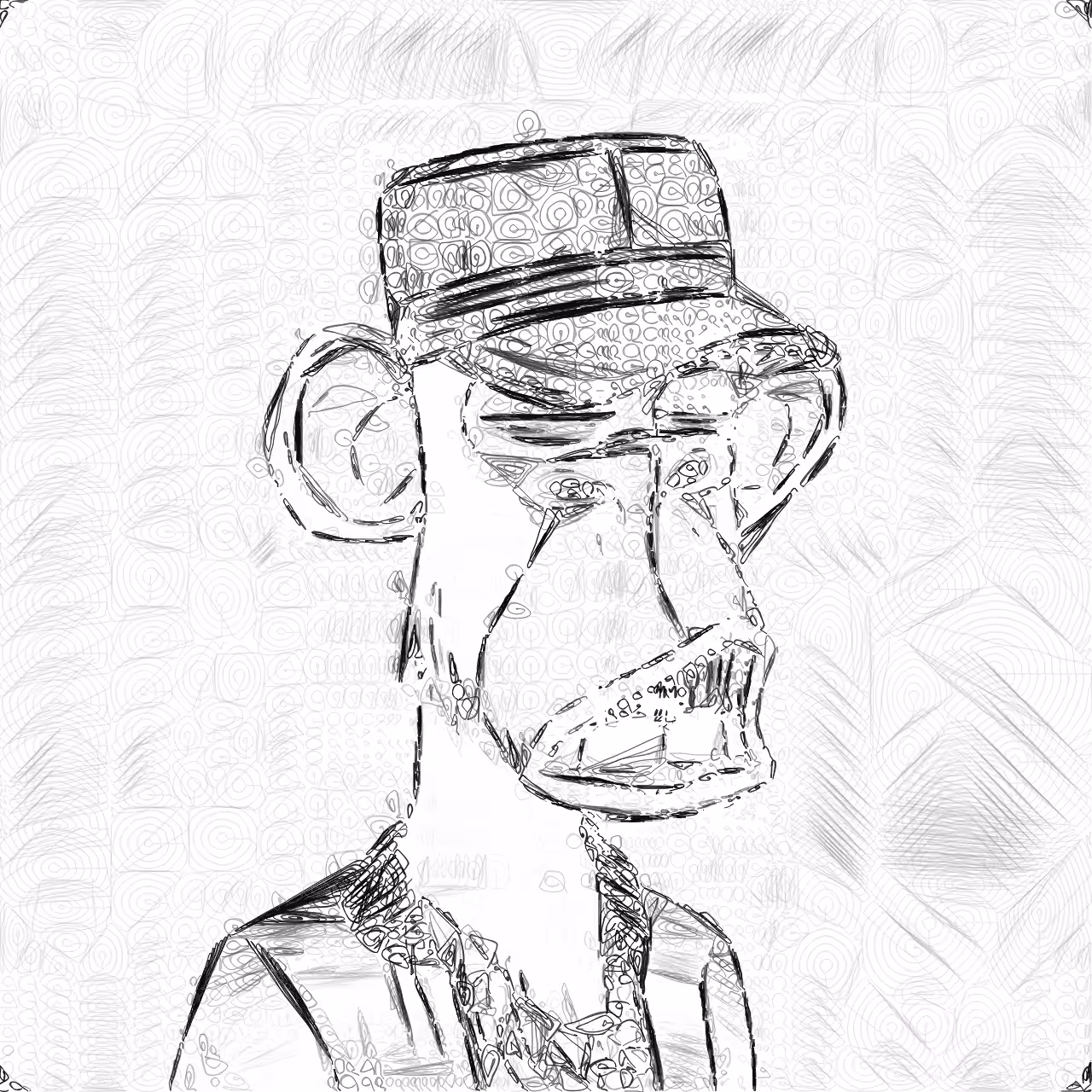 Bored Ape Scrawl #9055