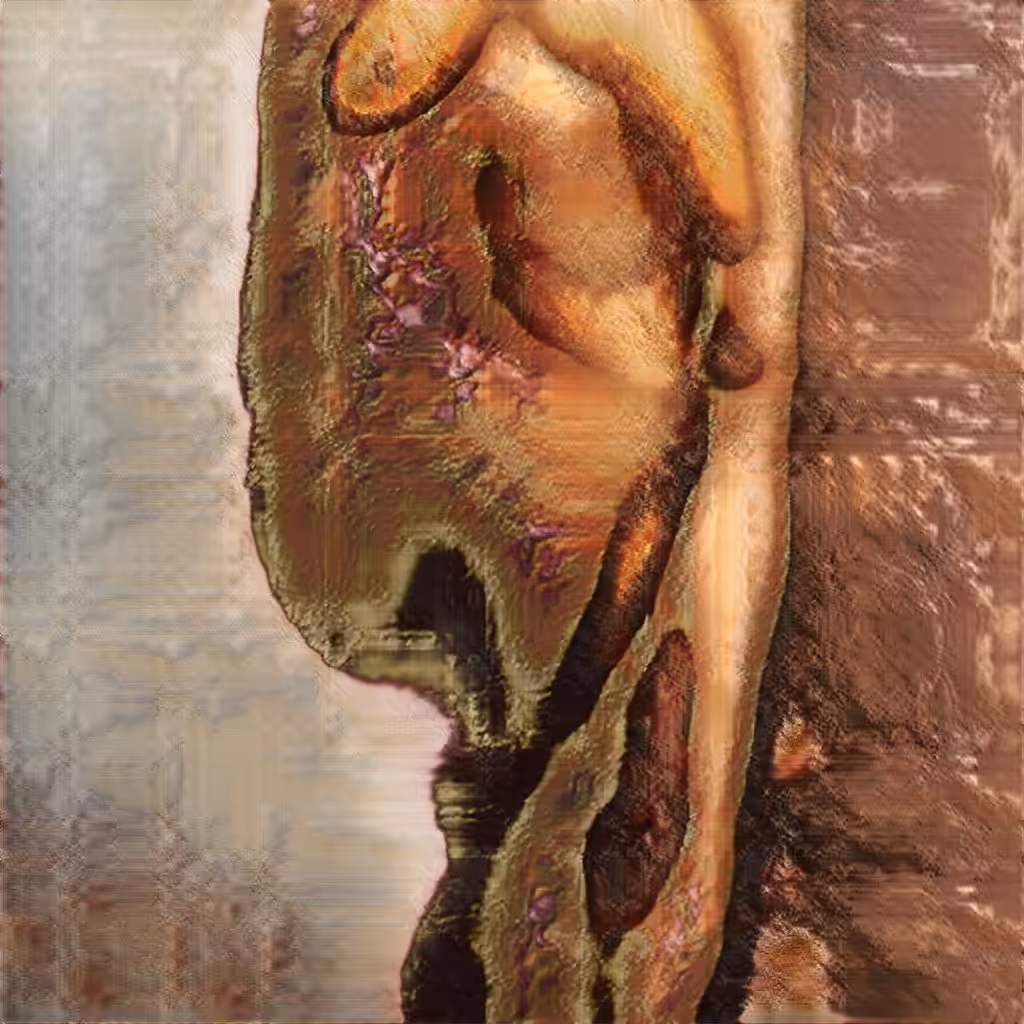 AI Generated Nude Portrait #7 Frame #134