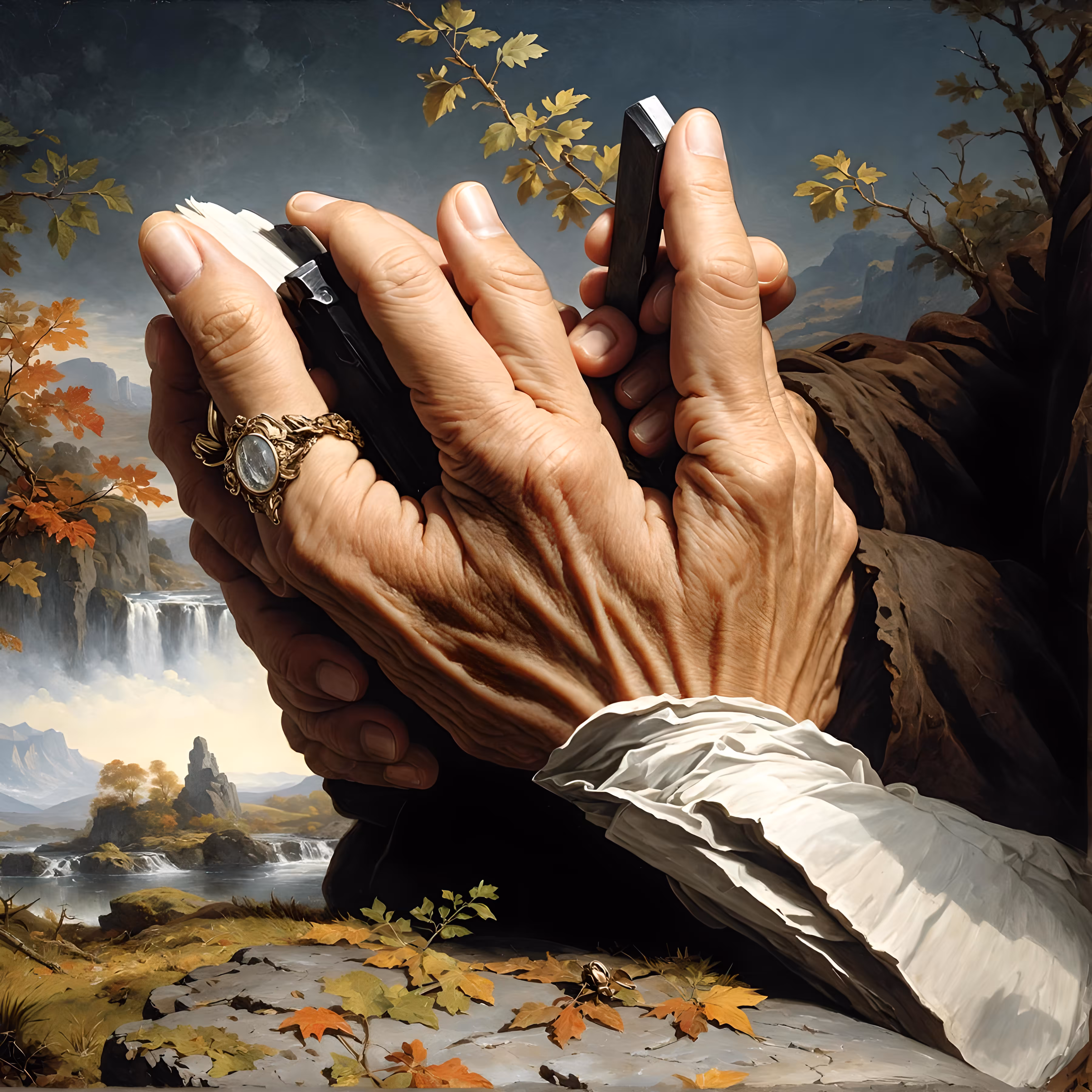 Hands 8K By John Martin, Asher Brown Durand