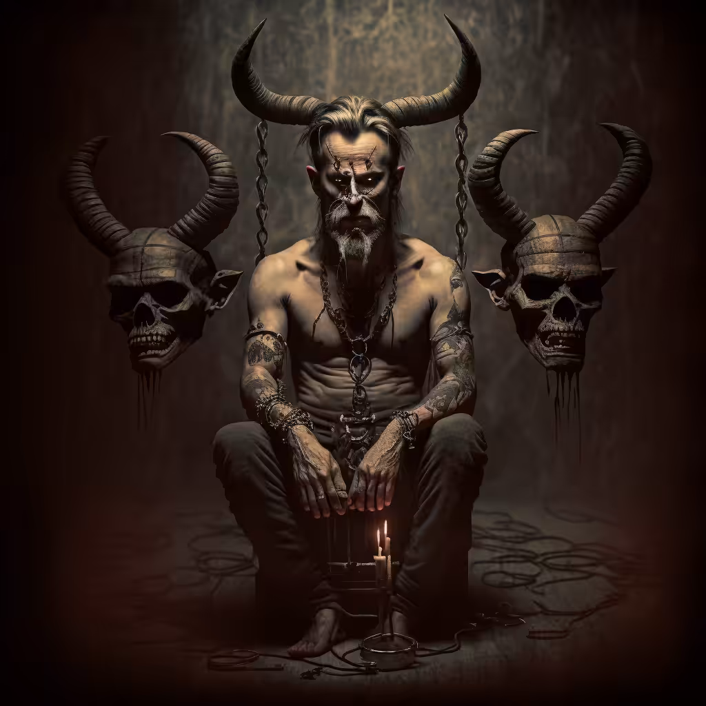 Dark Tarot Card #15: The Devil