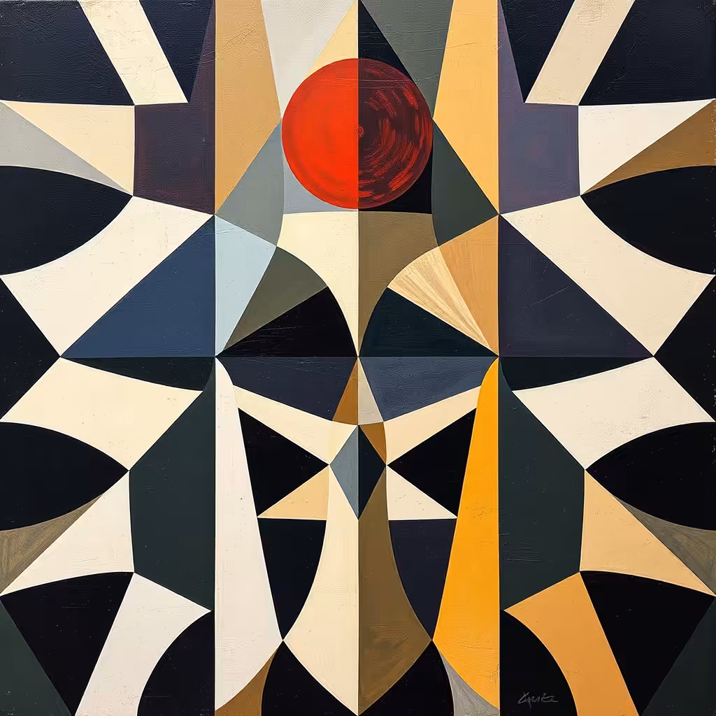 Cubism pattern