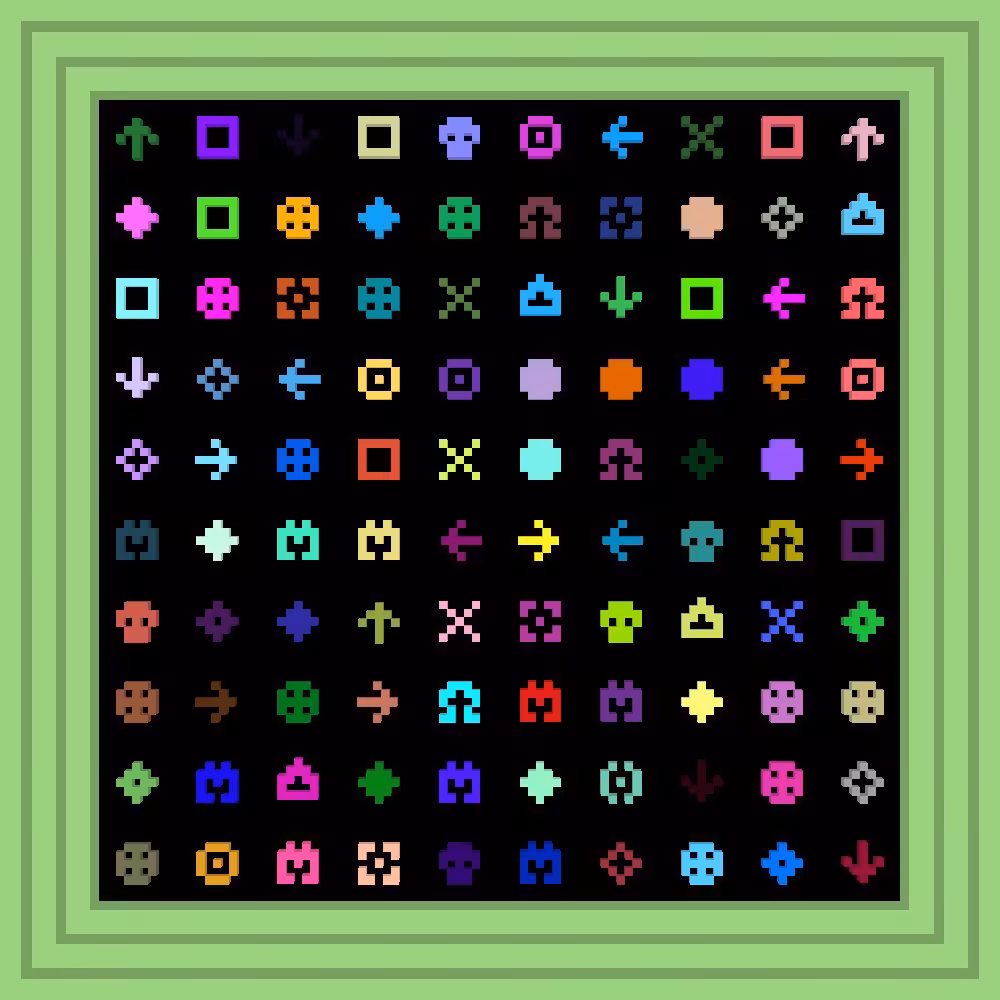   12161273 :: Procedural Symbols #242/1000