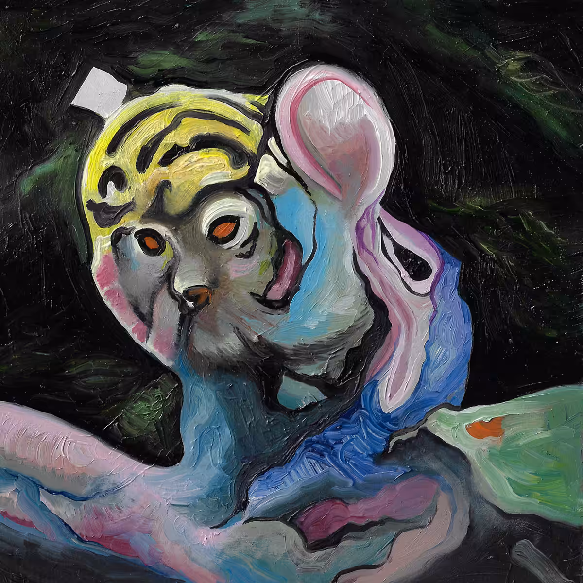 Art Breeder - Monkey-Tiger (3rd Iteration)