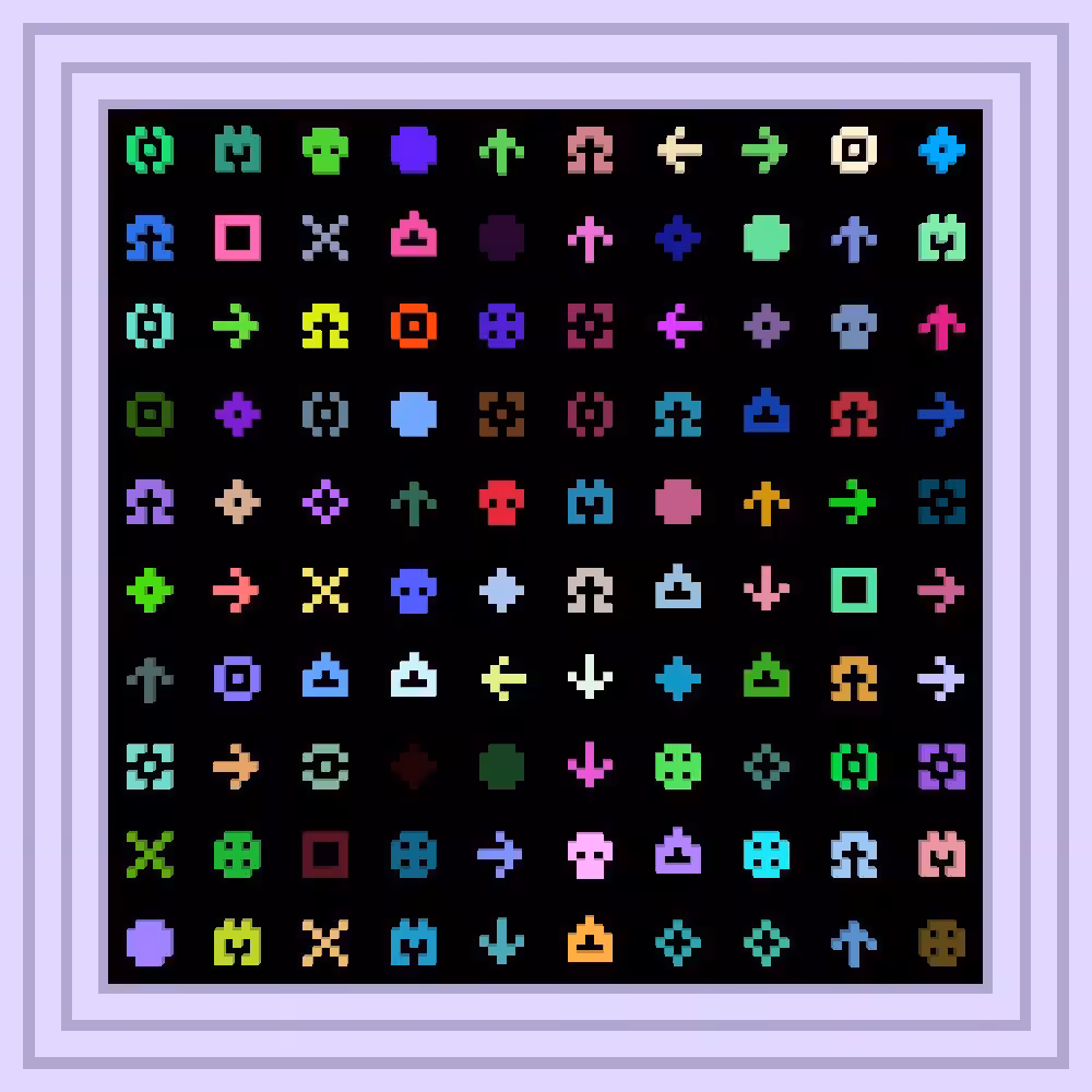 GollumNFT :: Procedural Symbols #229/1000