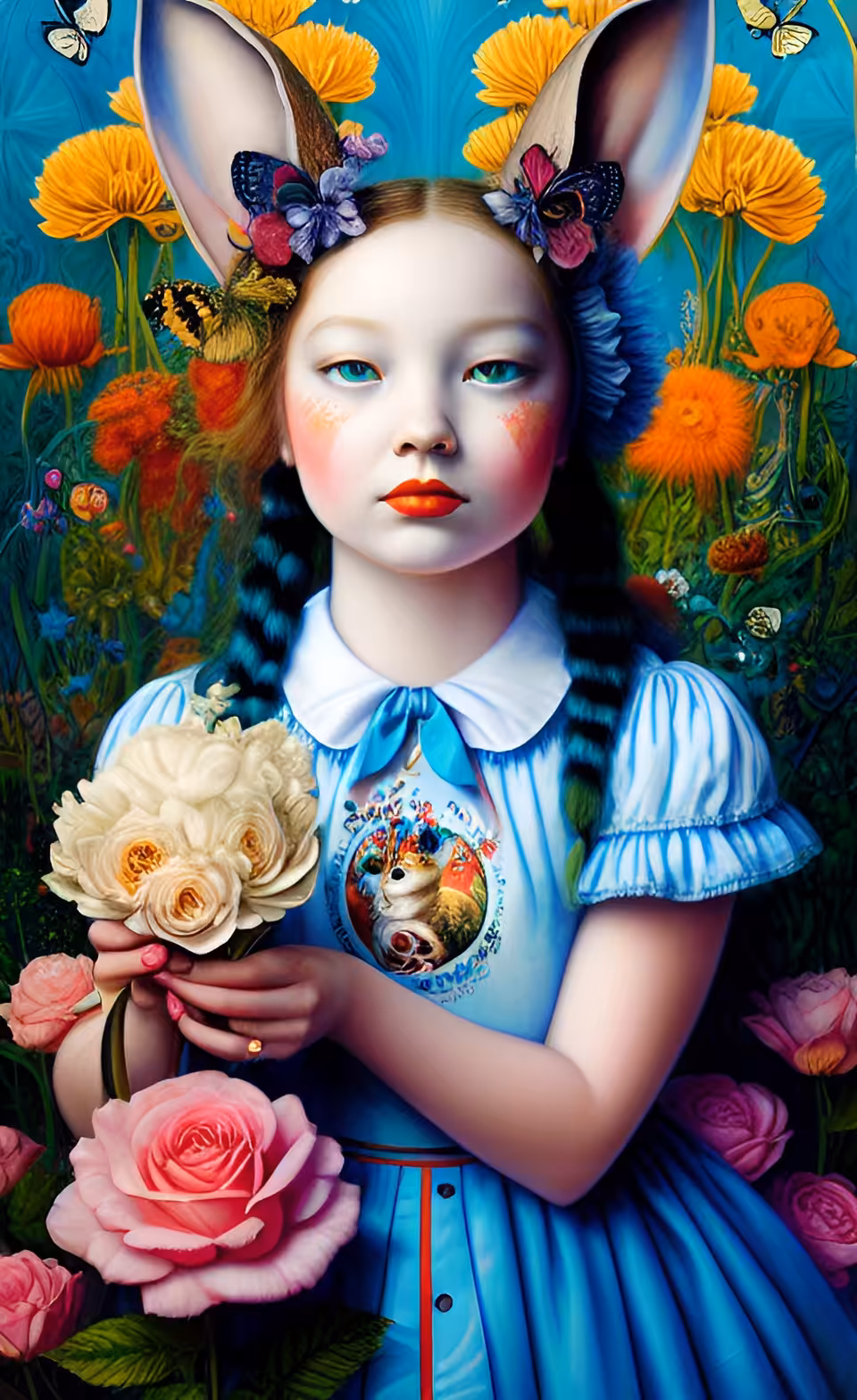 white rabbit