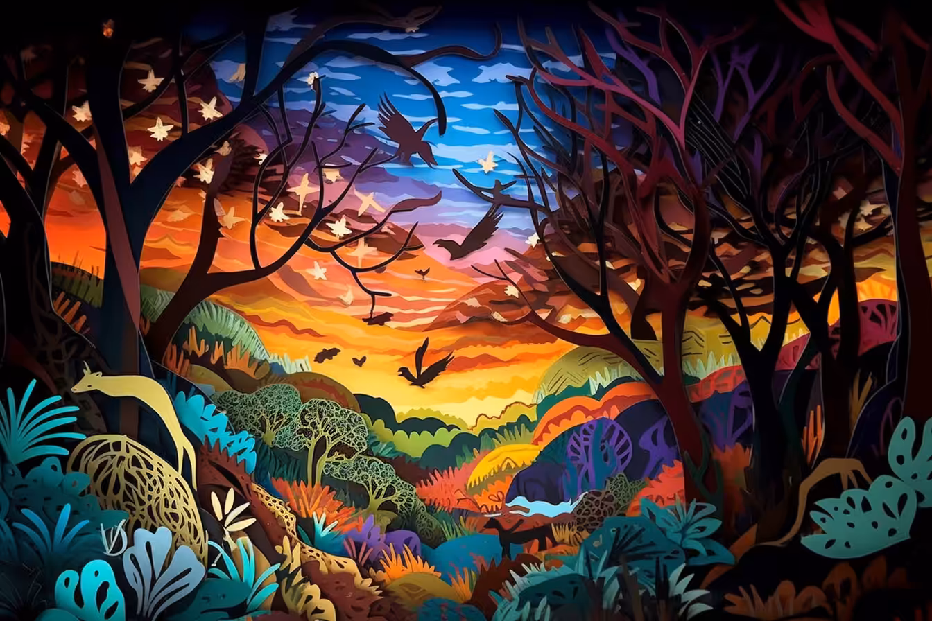 FILIGREE LANDSCAPES #044
