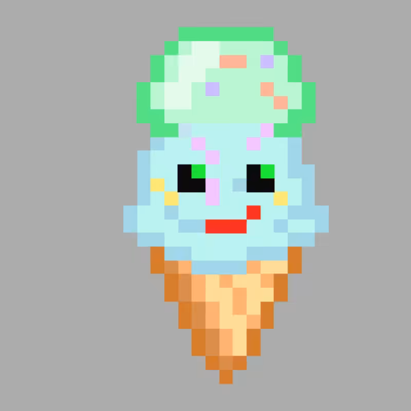 Pixel Ice cream #7