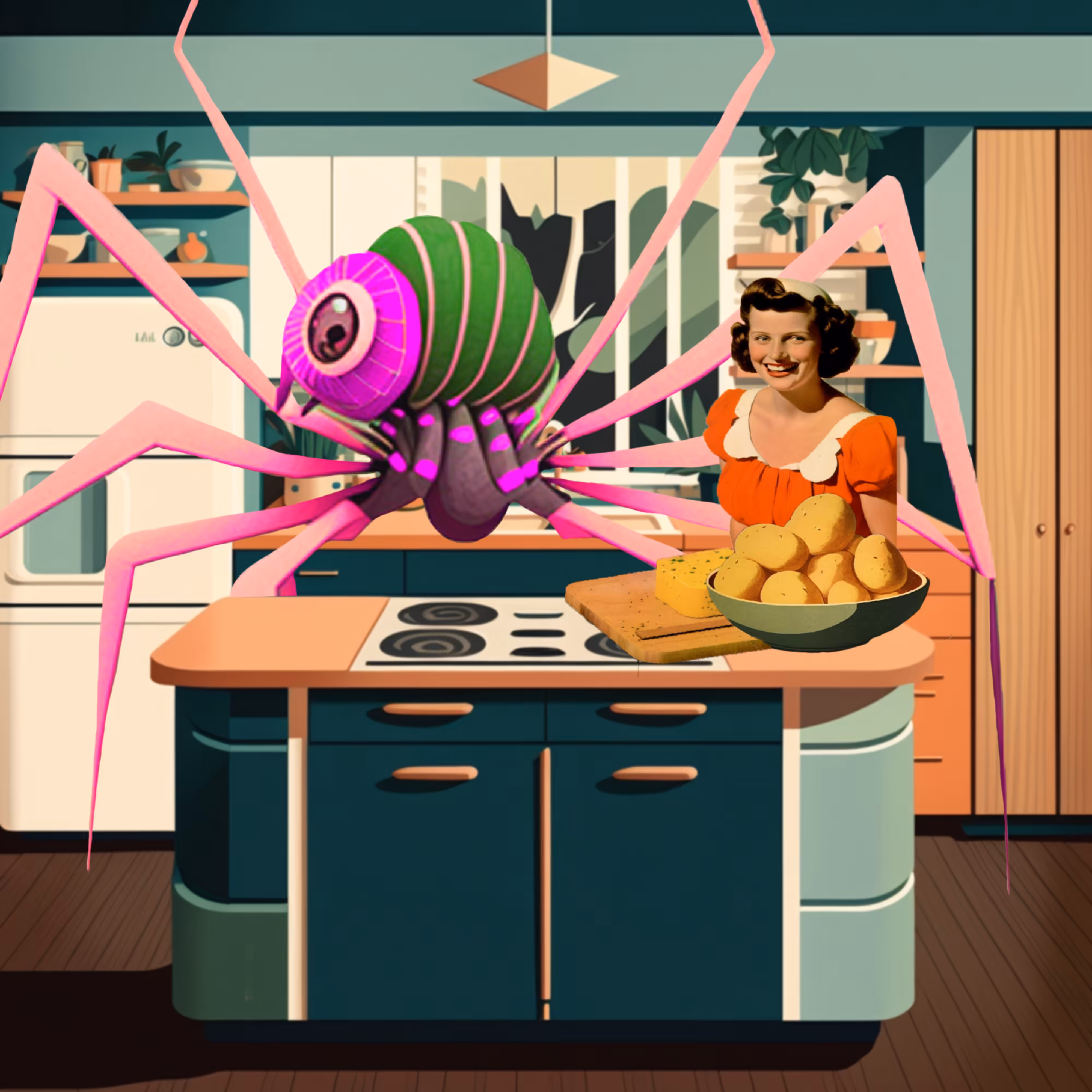 100 Days of Not Overthinking: 008 a spider story