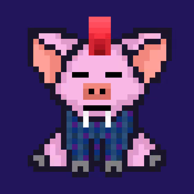 Punk Pig #01866 