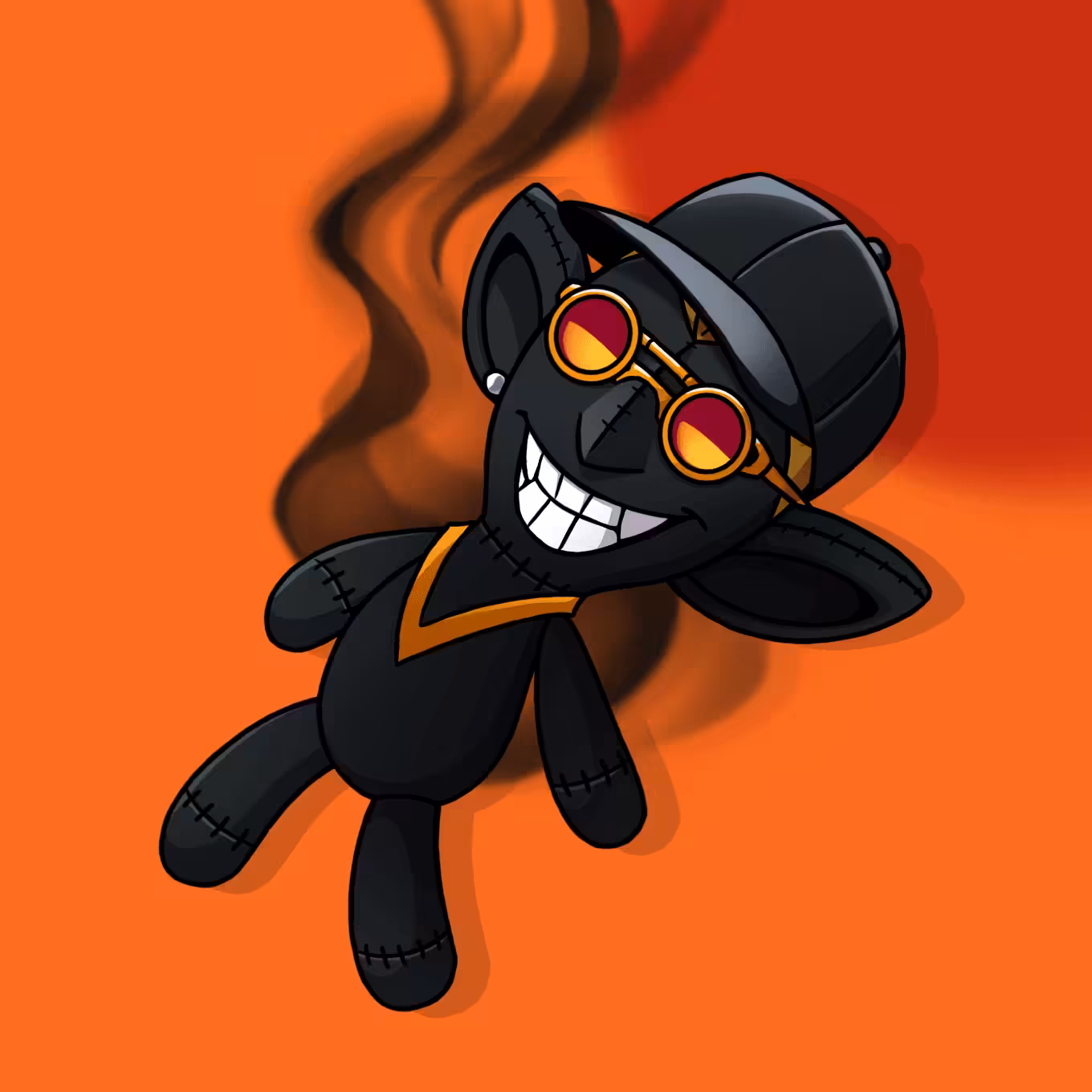 Sneaky Vampire Teddy #7524