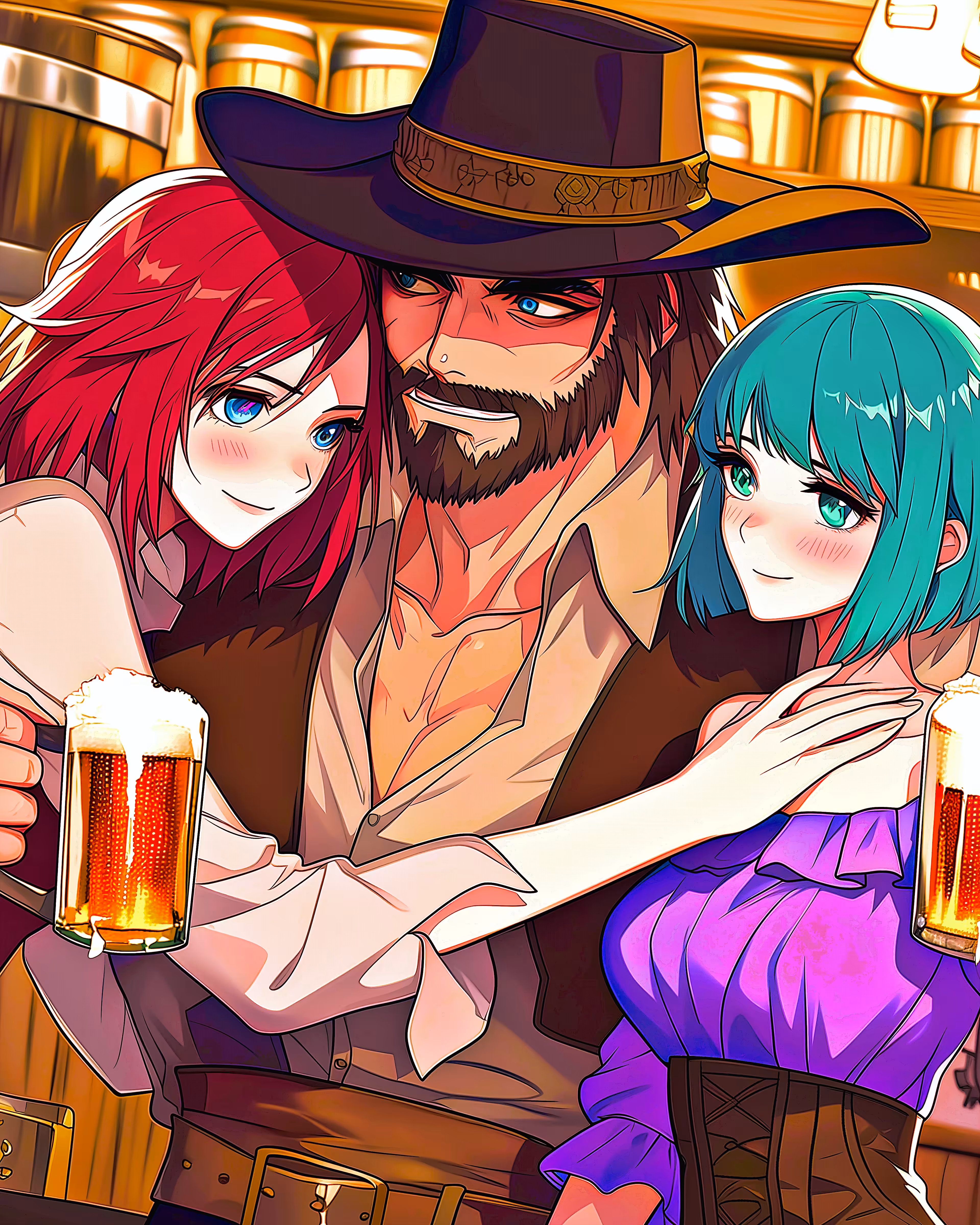 GGXMM Arc 4.2 - Ch 1: A Night at The Flaming Rose