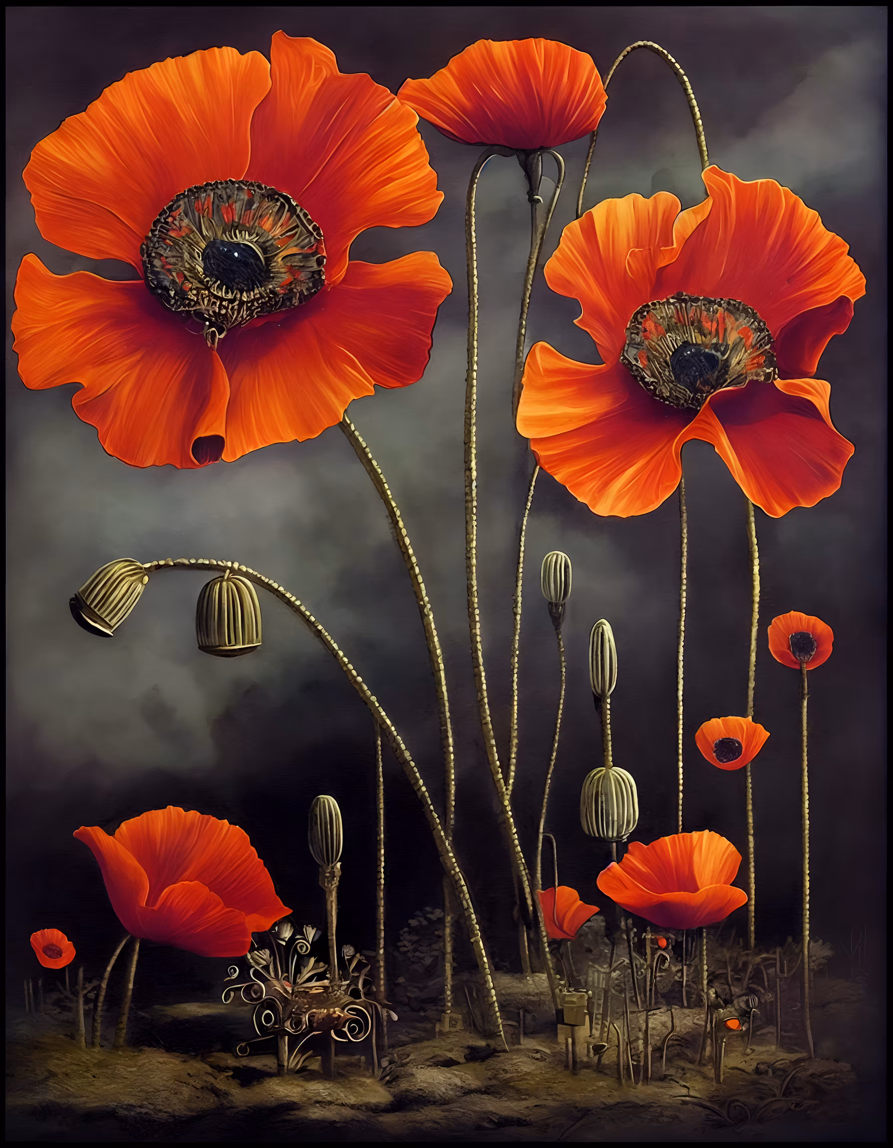 Poppies Number Five
