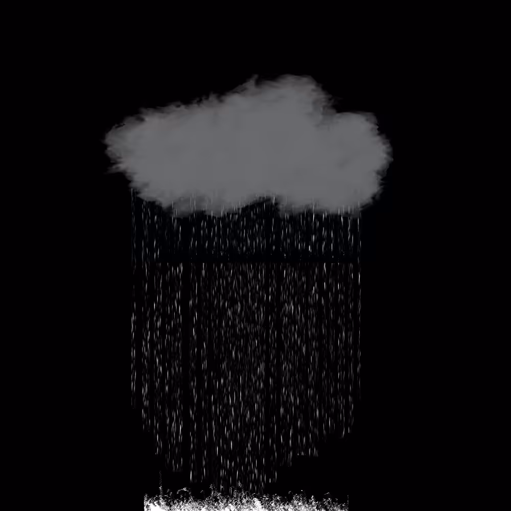 #12 Rainy Day Glitched World