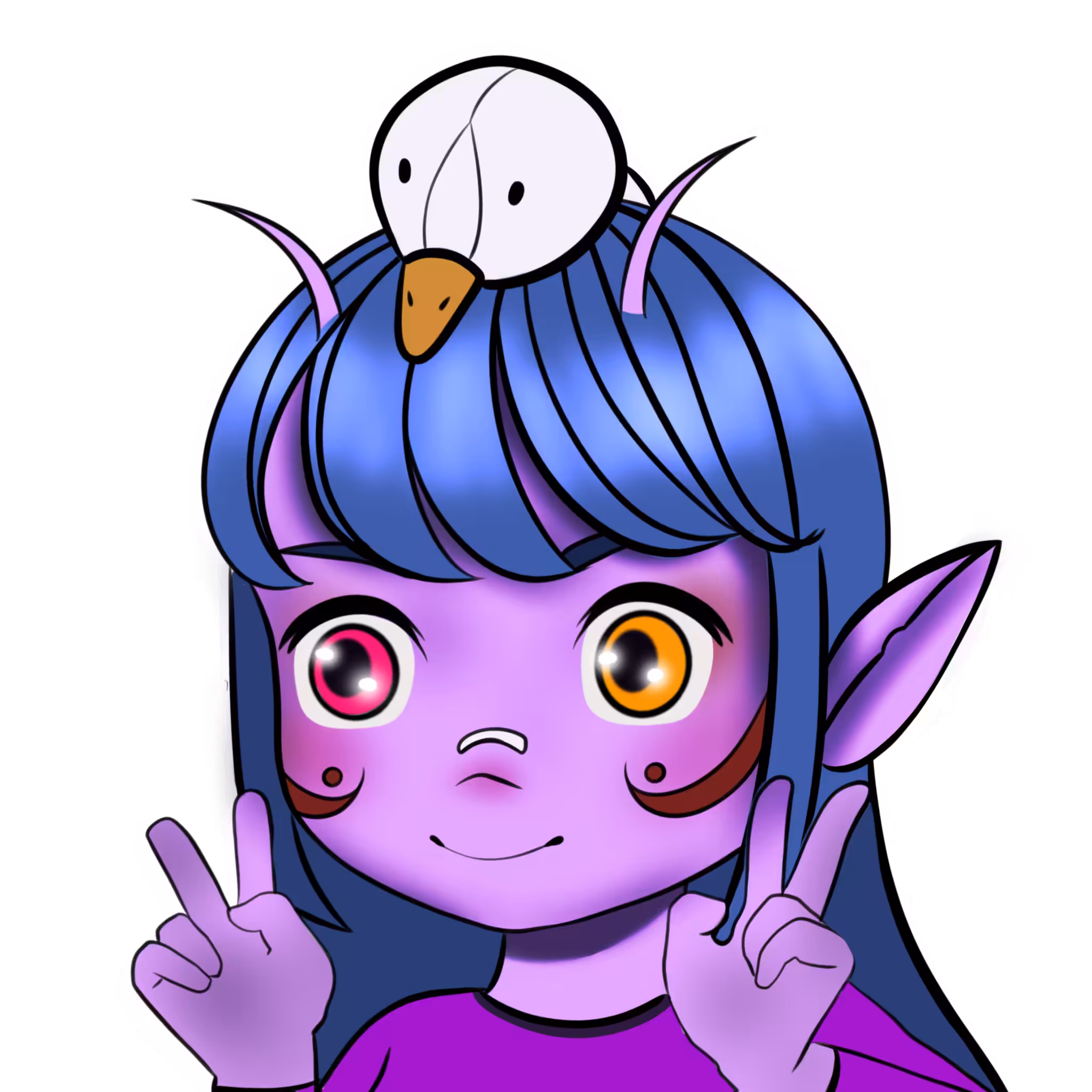 Arya & Goose Sticker