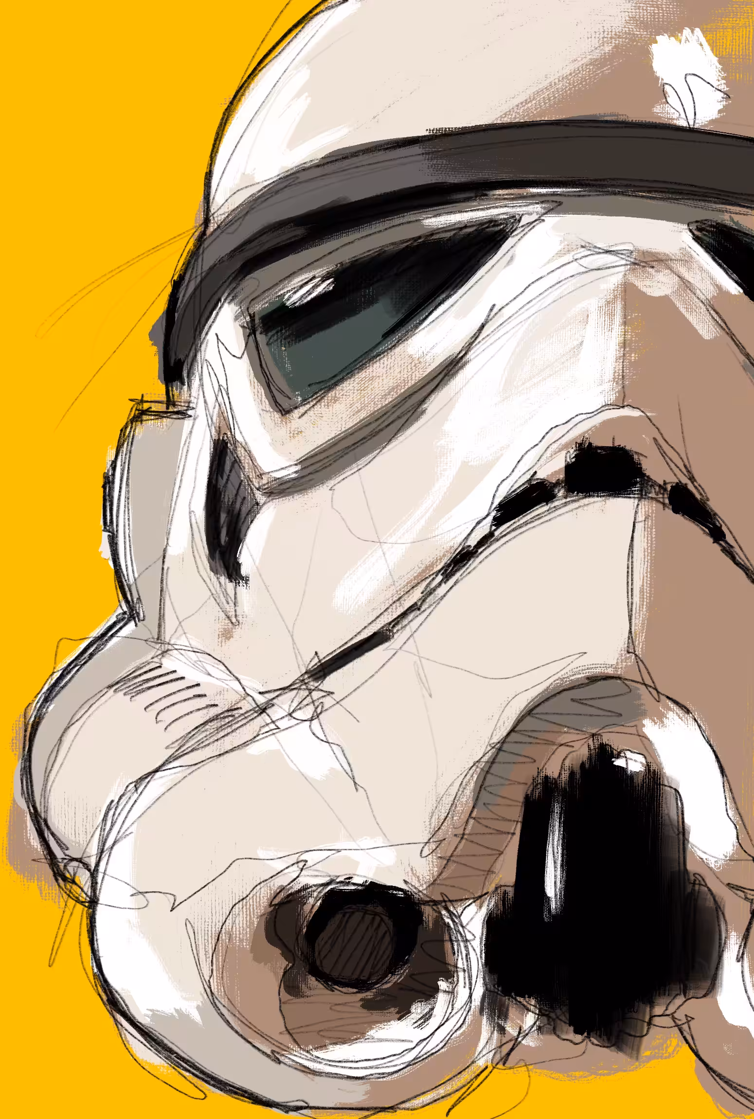 Bucket study // colored