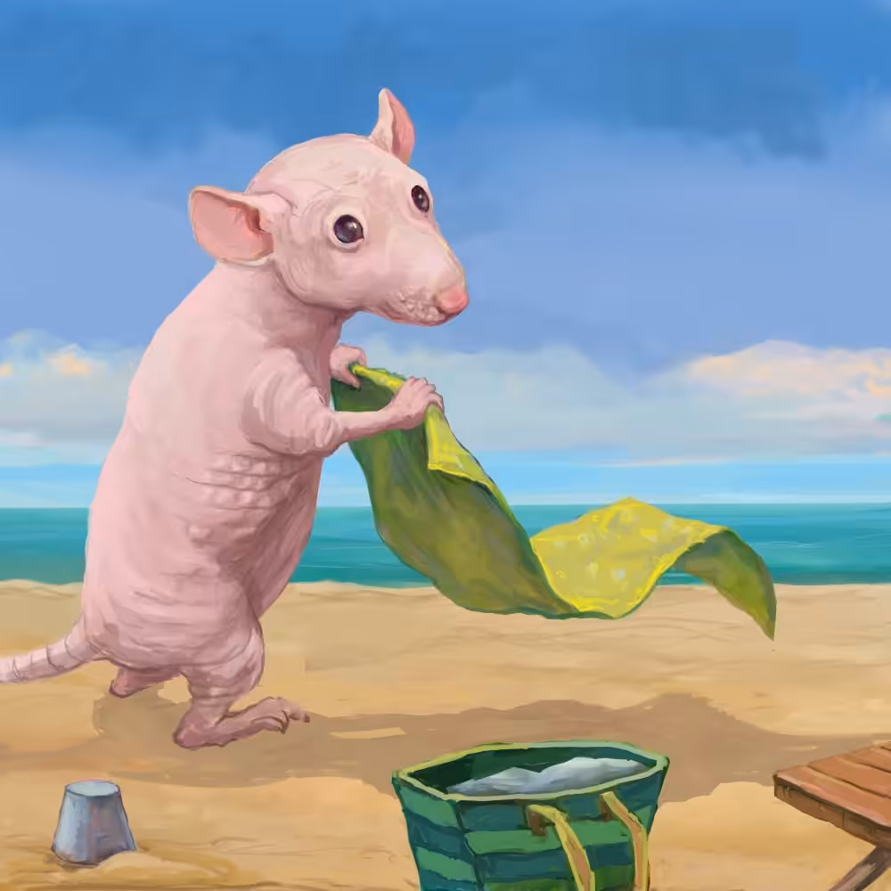Nudist Beach Rat 