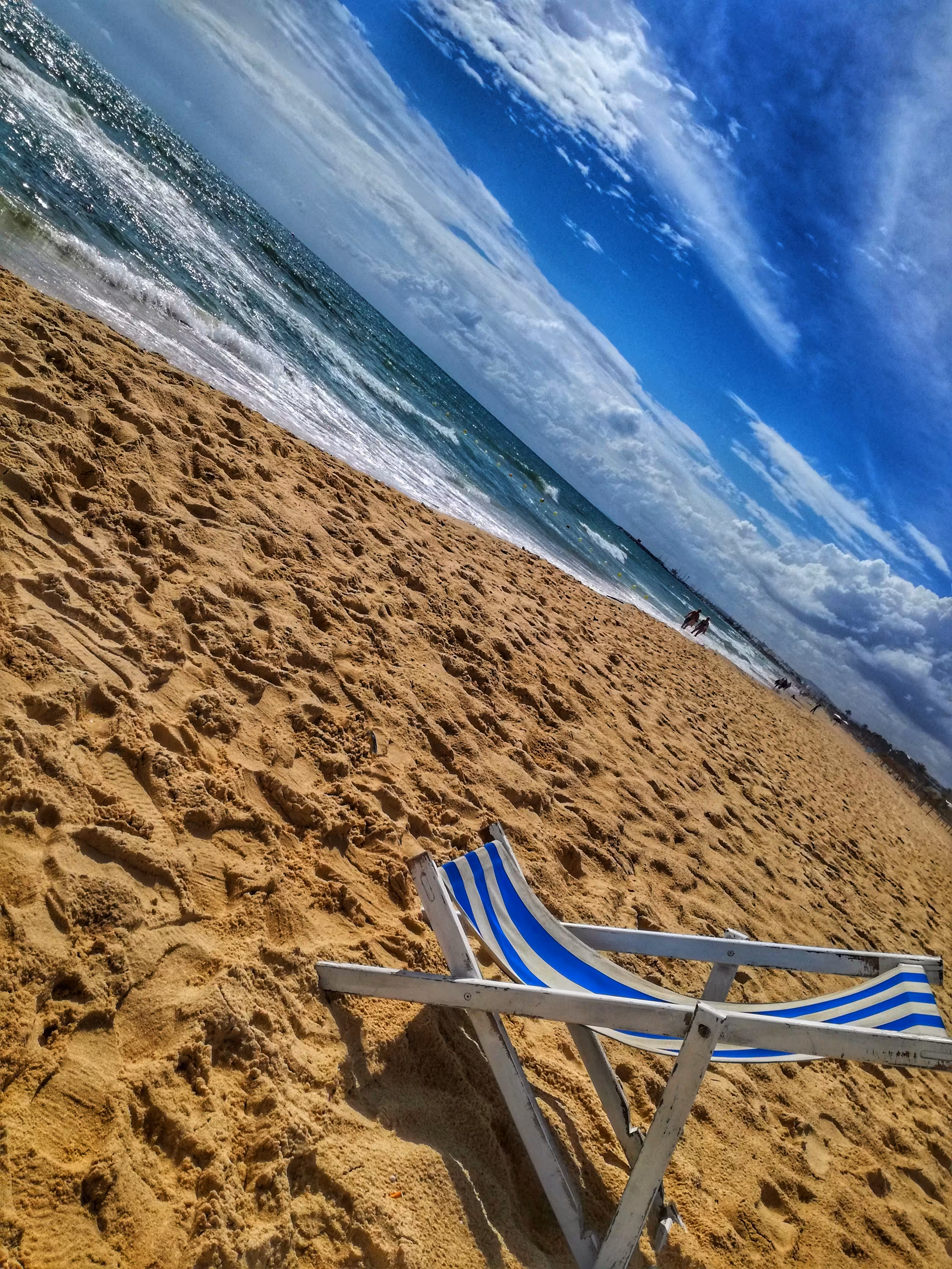 On the seashore