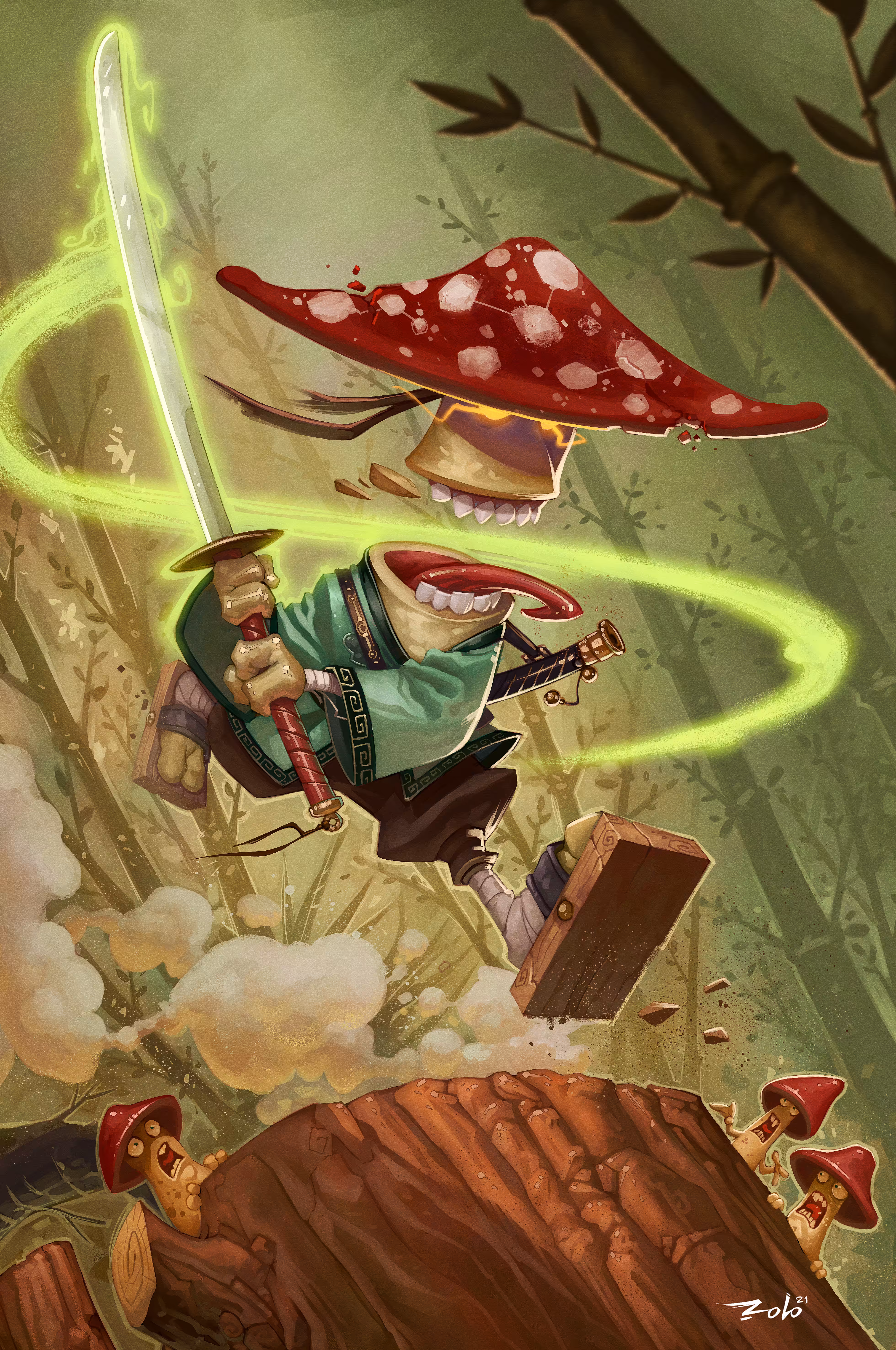 Samurai Mushroom - CDC March 21