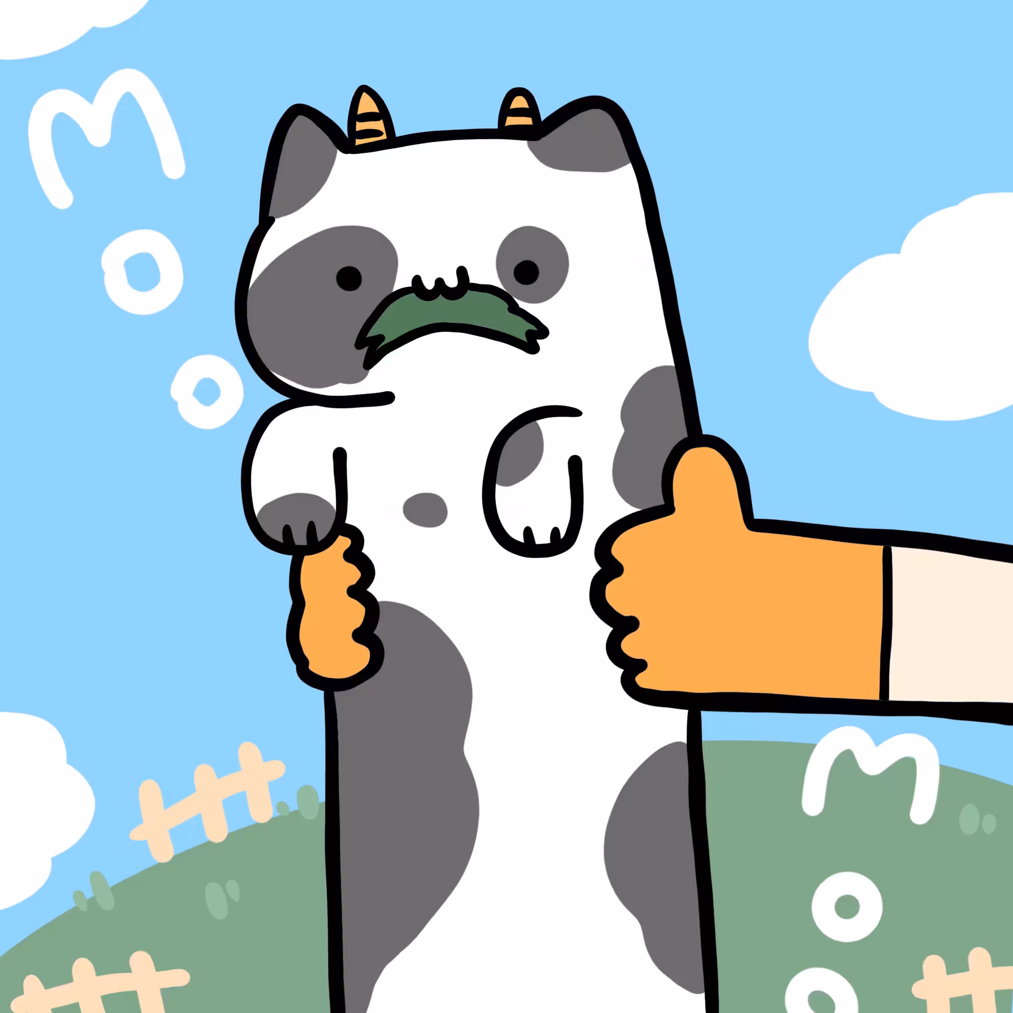 Long long moo moo cat #004