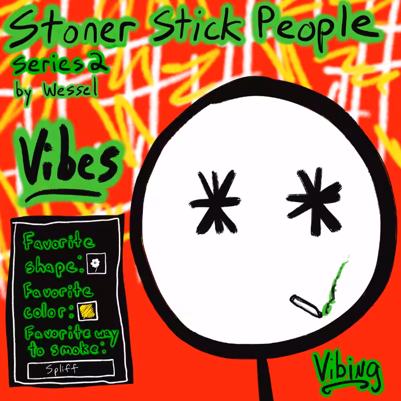 Stoner Stick People Series 2 #4