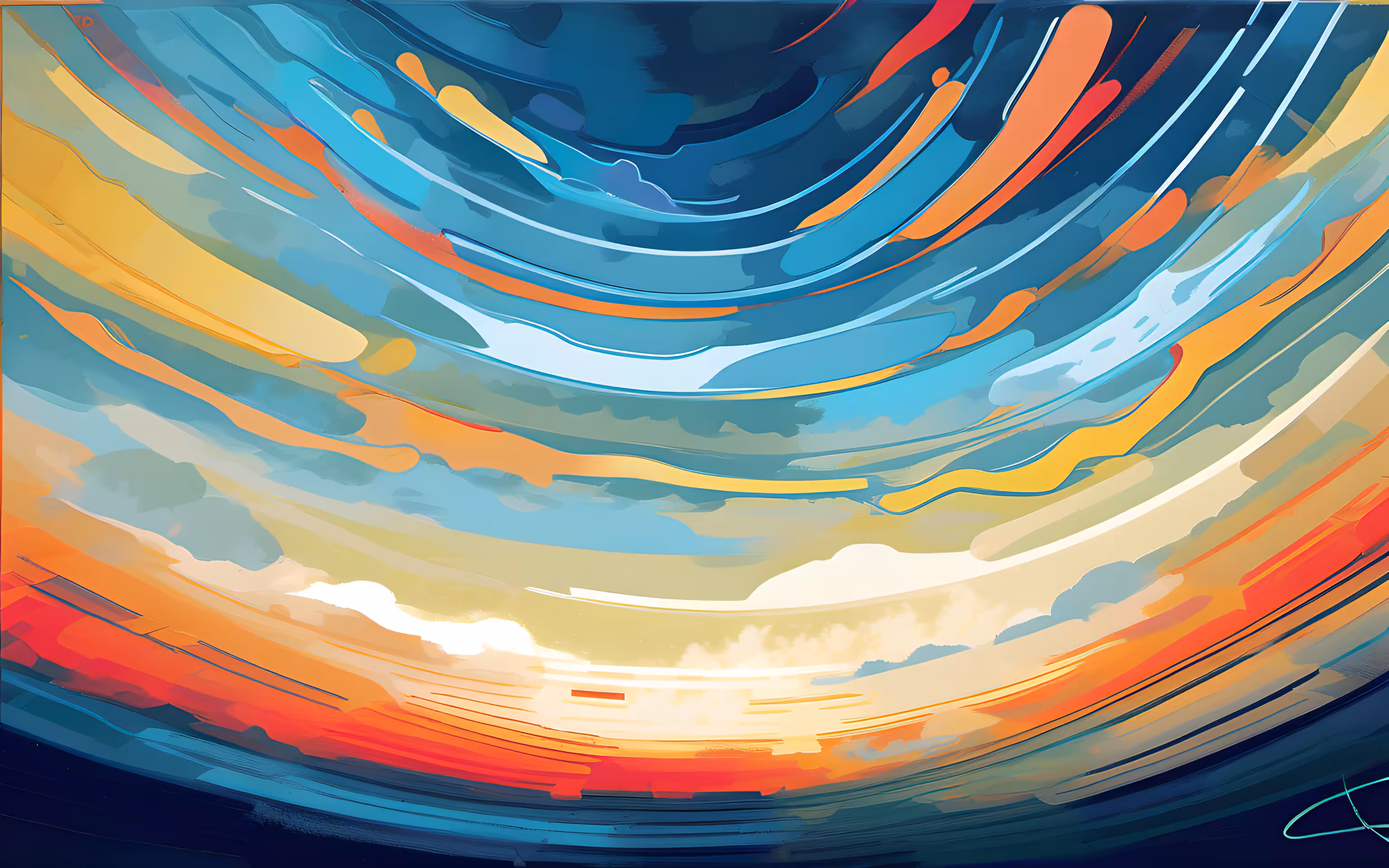 AI imagines famous generative artworks #262