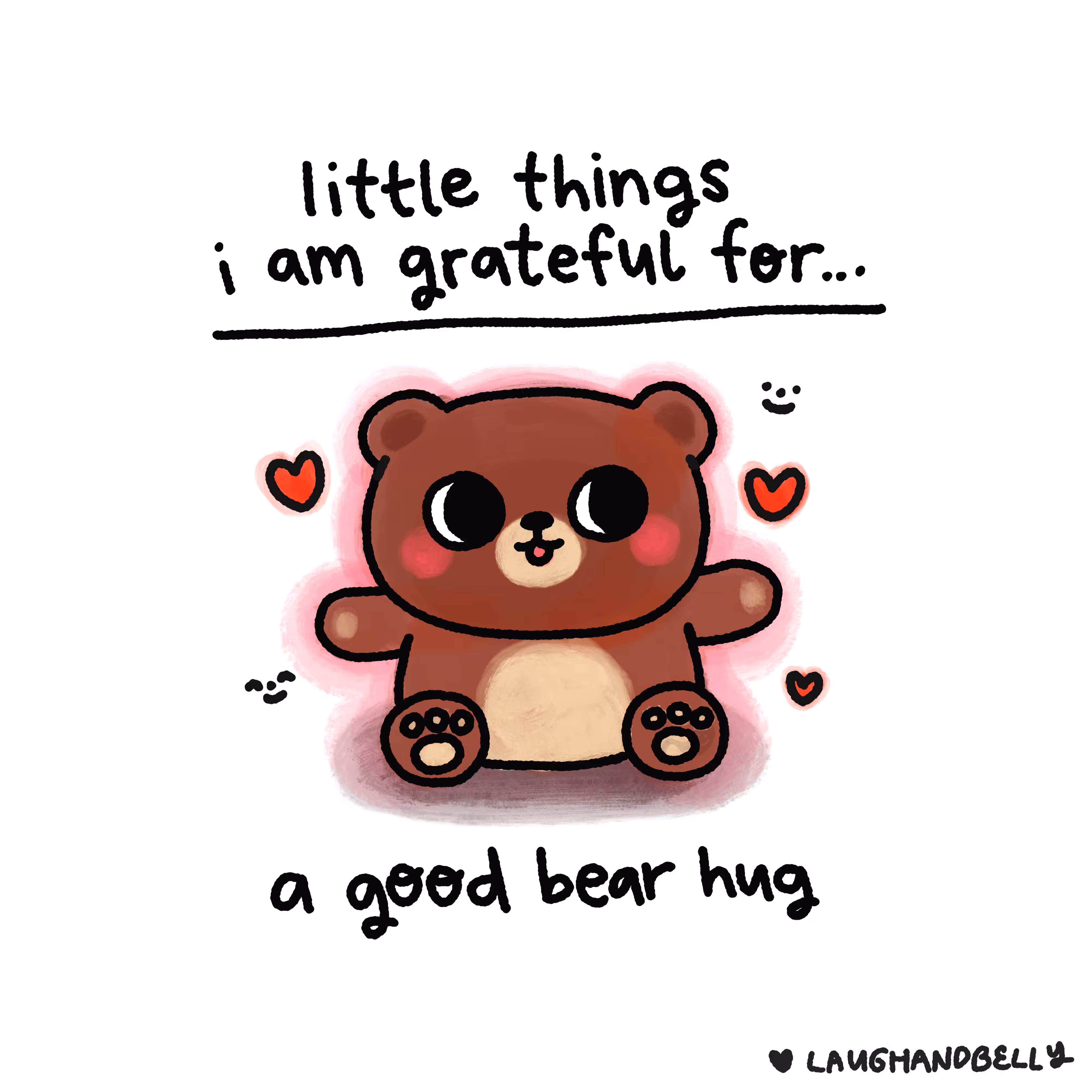 little things i am grateful for: A Good Bear Hug