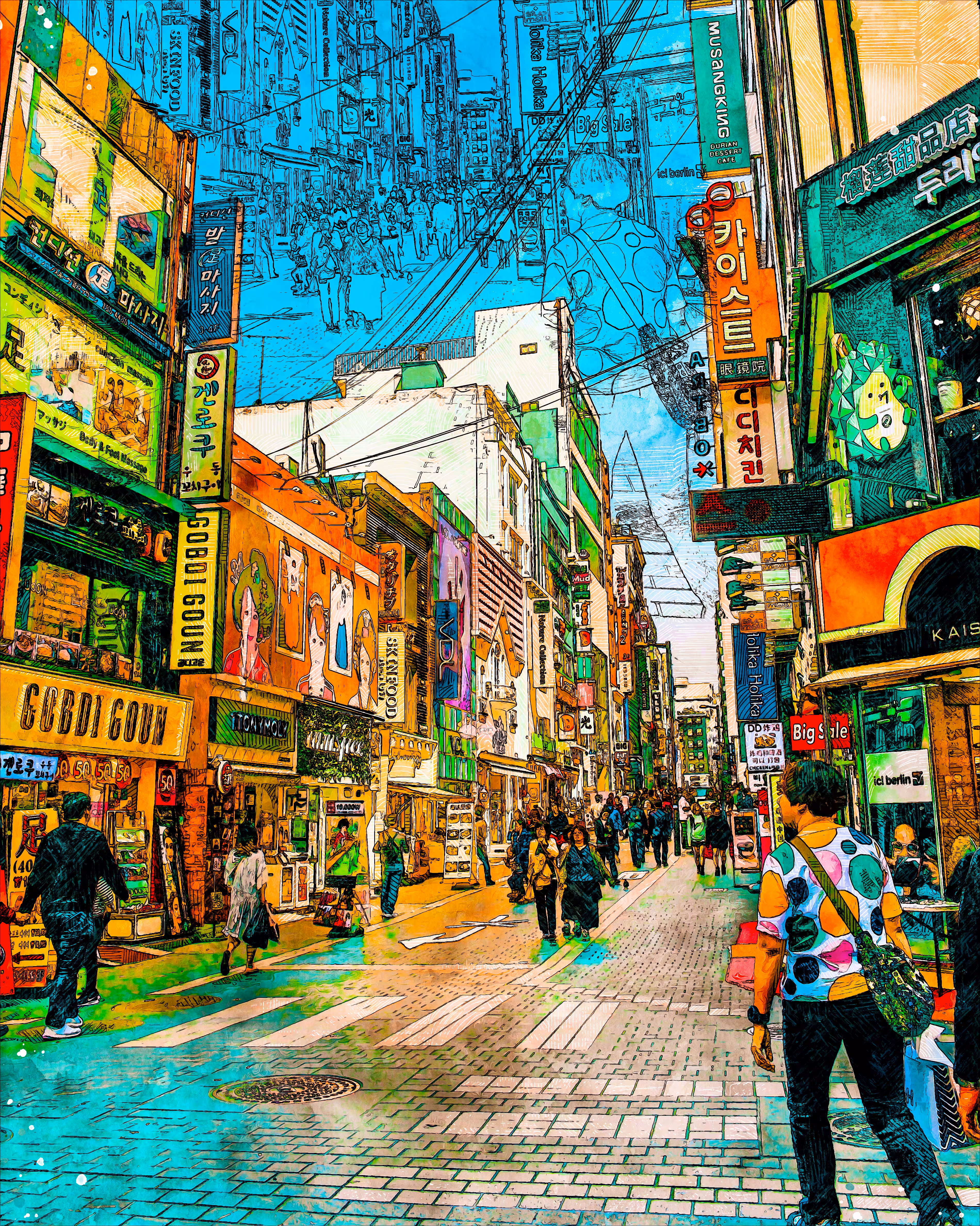 Myeong-dong, South Korea