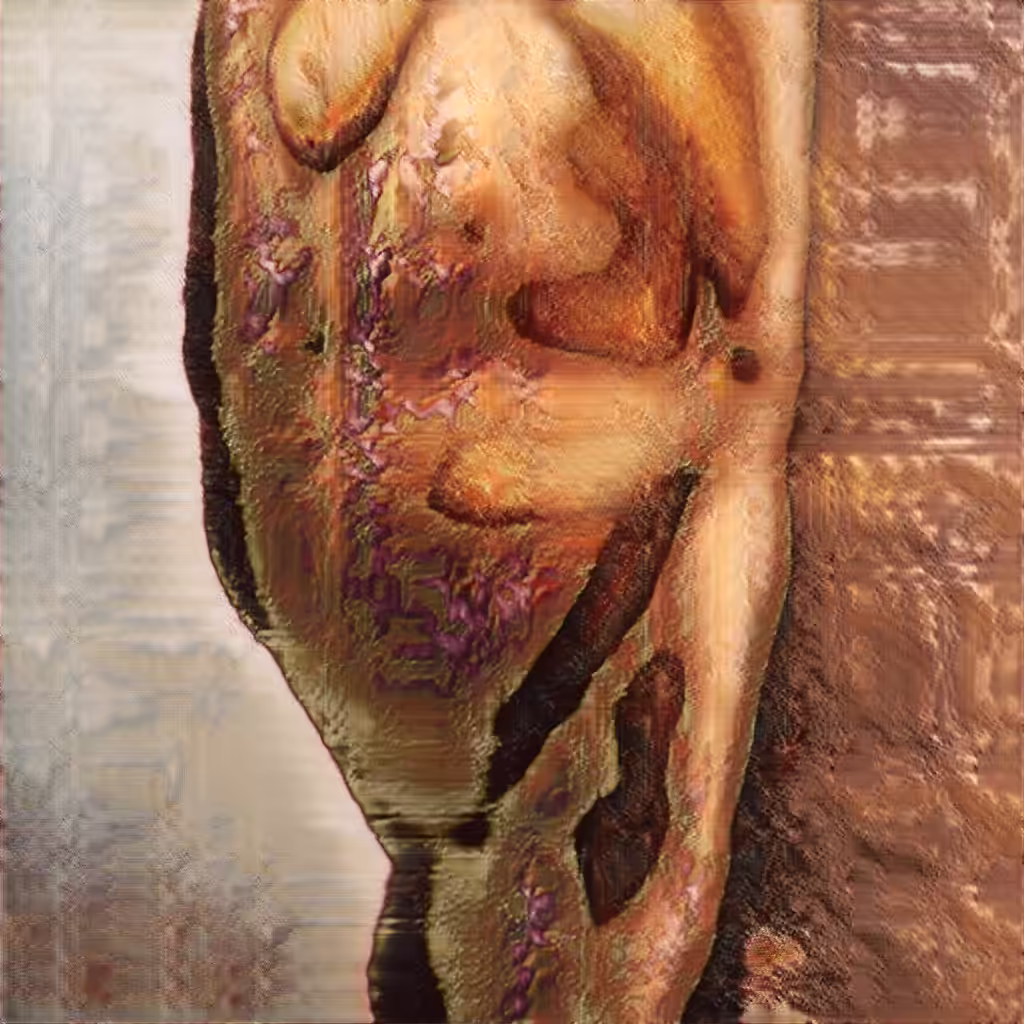AI Generated Nude Portrait #7 Frame #292