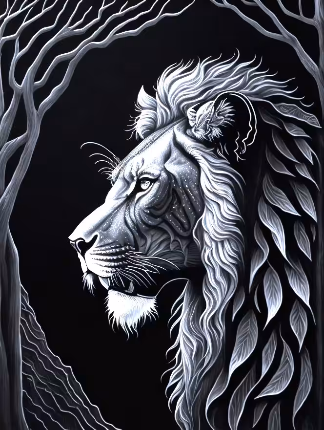 White lion
