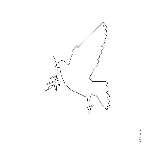 Peace with Olive Garnish