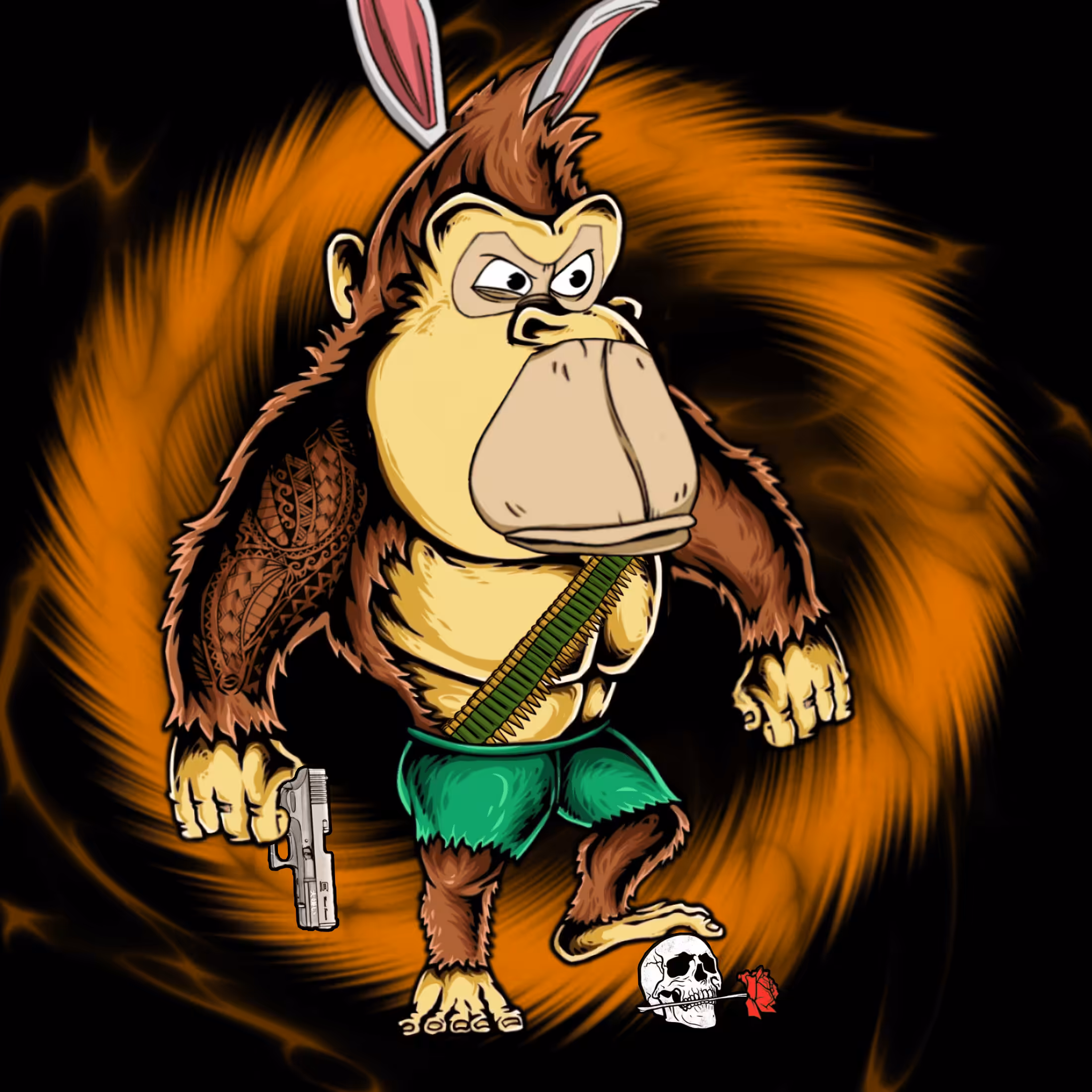 Hip Ass Ape #104