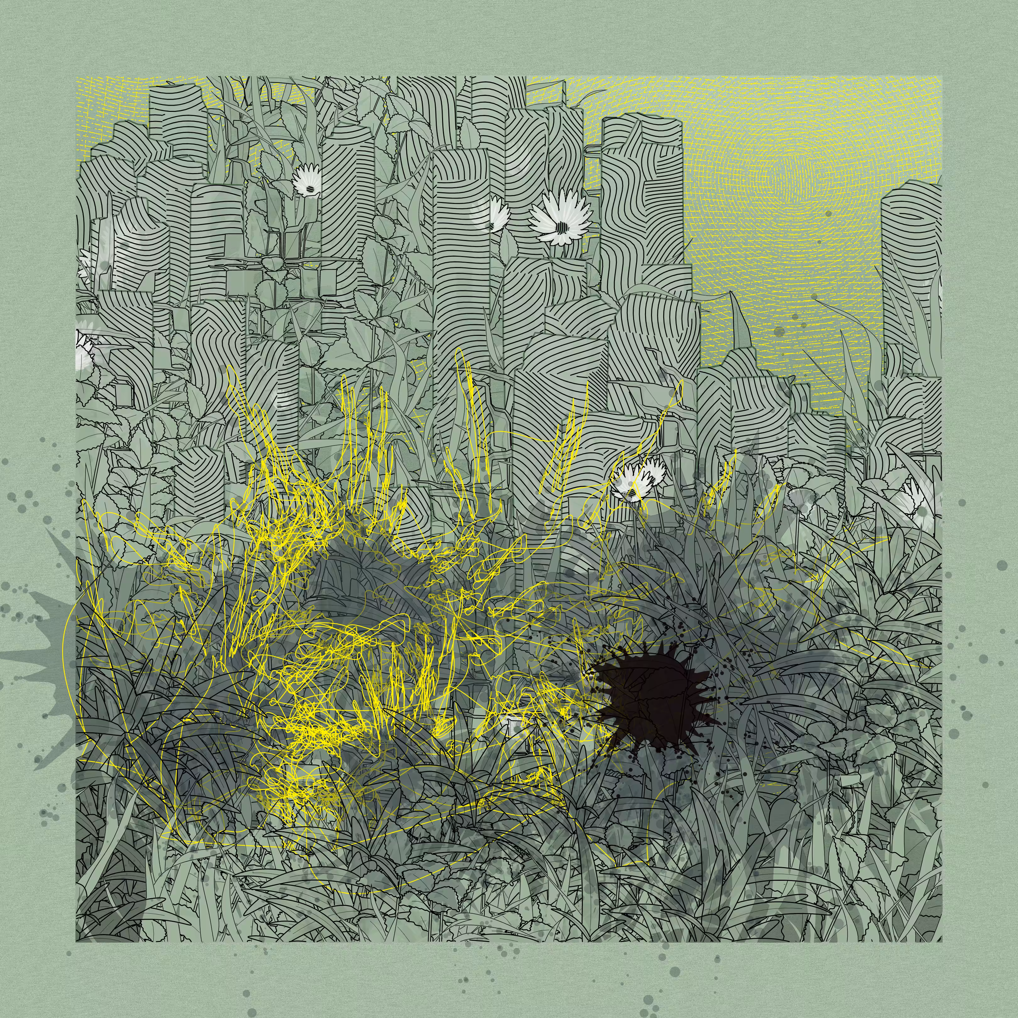 Landscape with Carbon Capture #1803