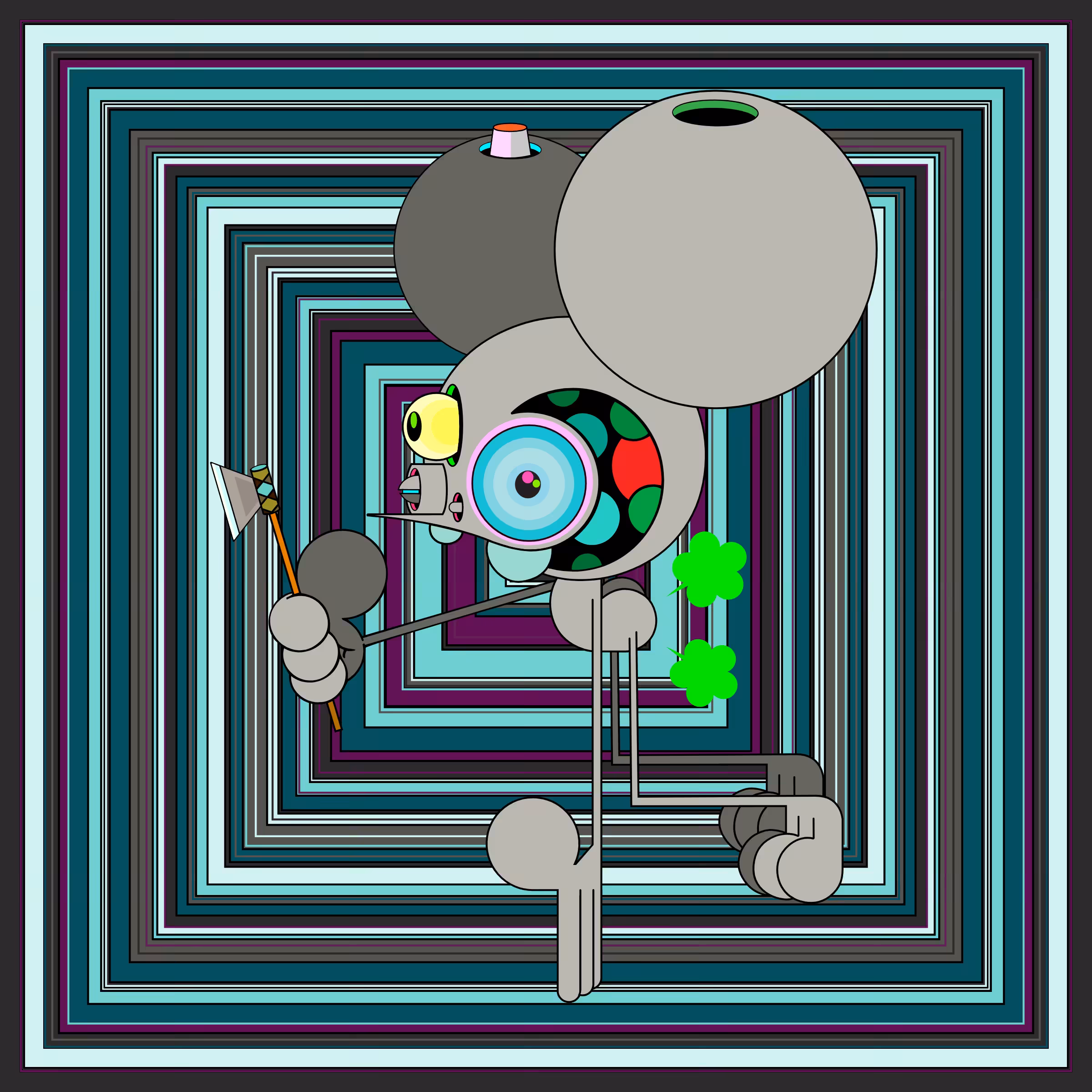 Neogen Space Monkeys #2003