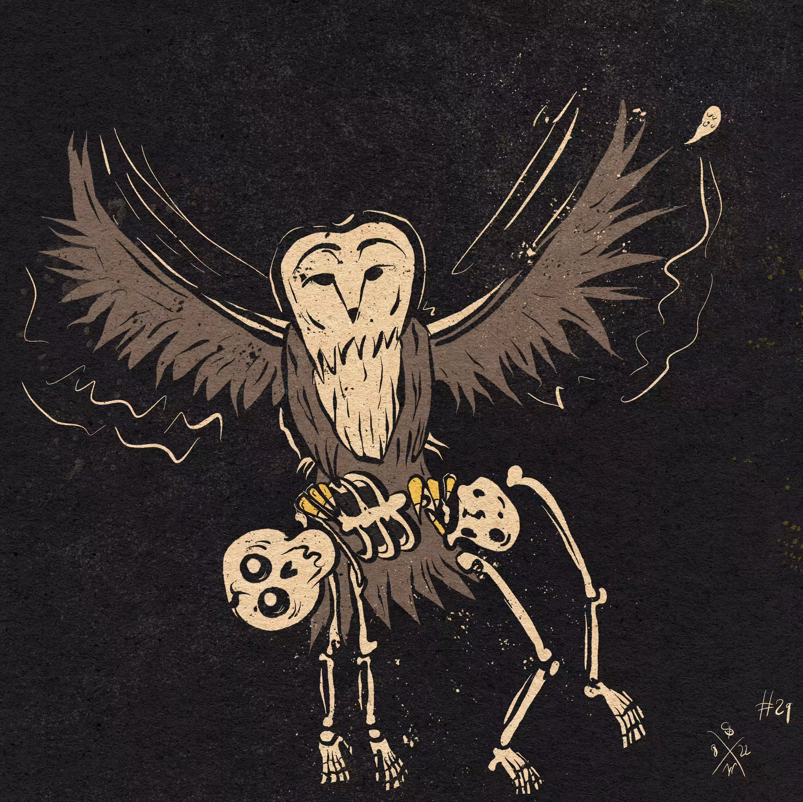 Boneman's World: Owl #29