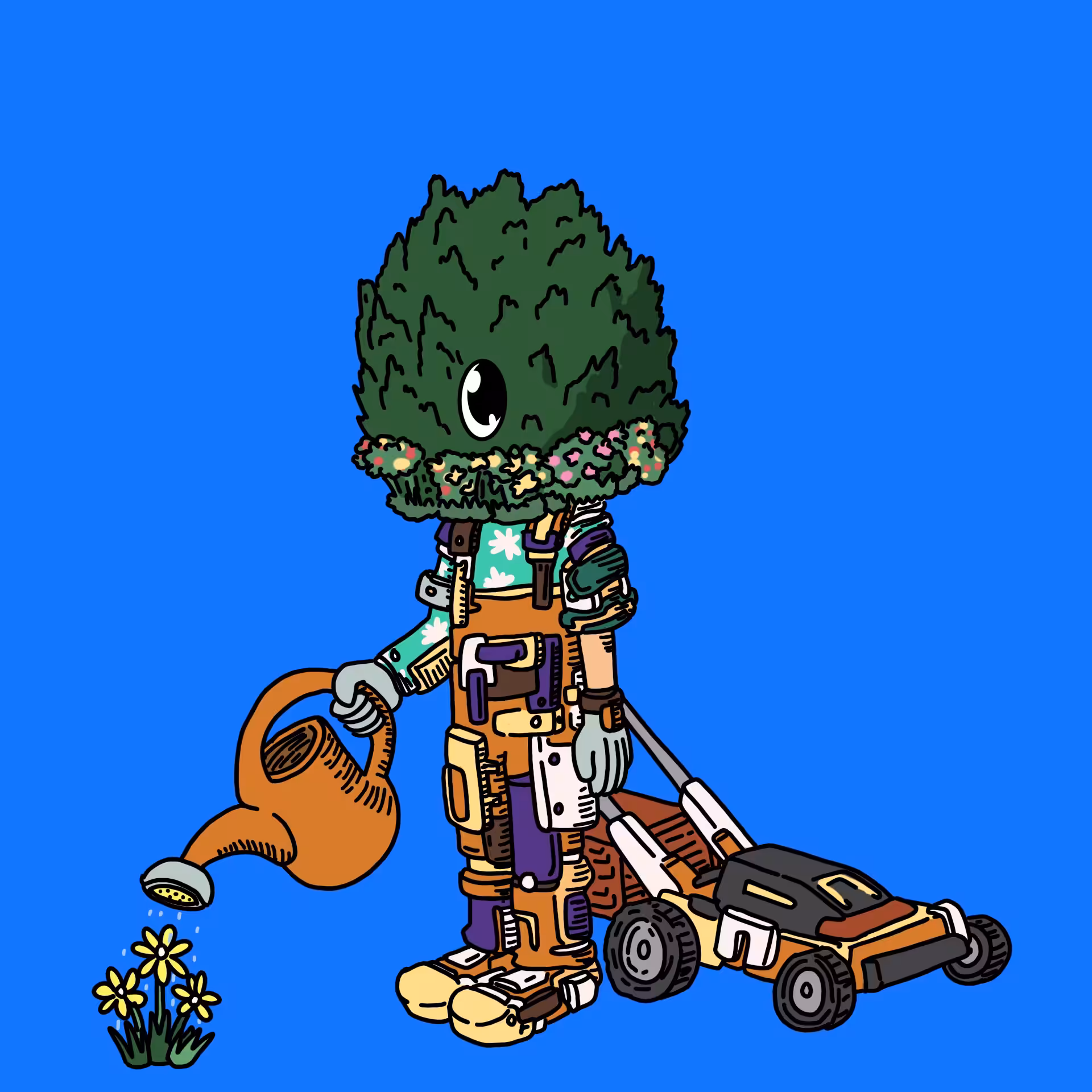 One eyed guys: Landscaper OEG