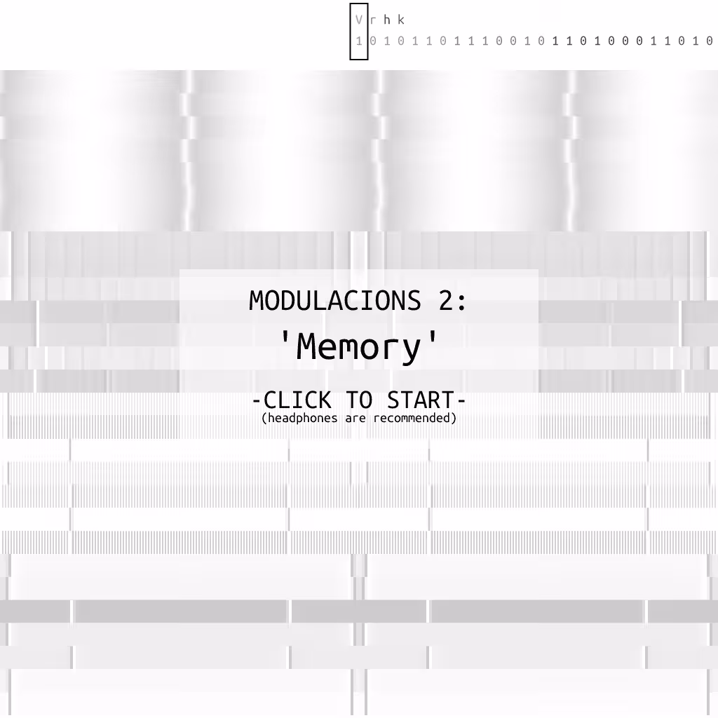 Modulacions 2: 'Memory' (audio) #6