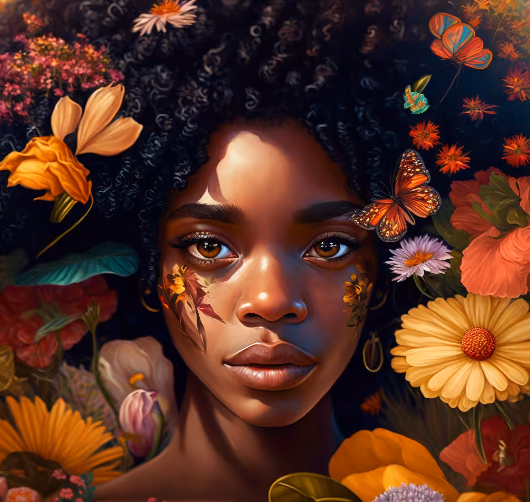 Flourish black