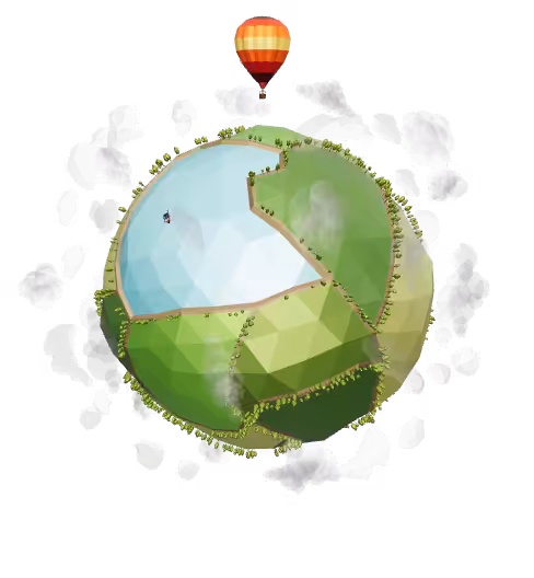 Lowpoly Spin Series "Valley"